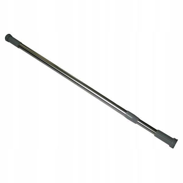  Black rod for shower curtain shower expandable telescope 70-120 cm