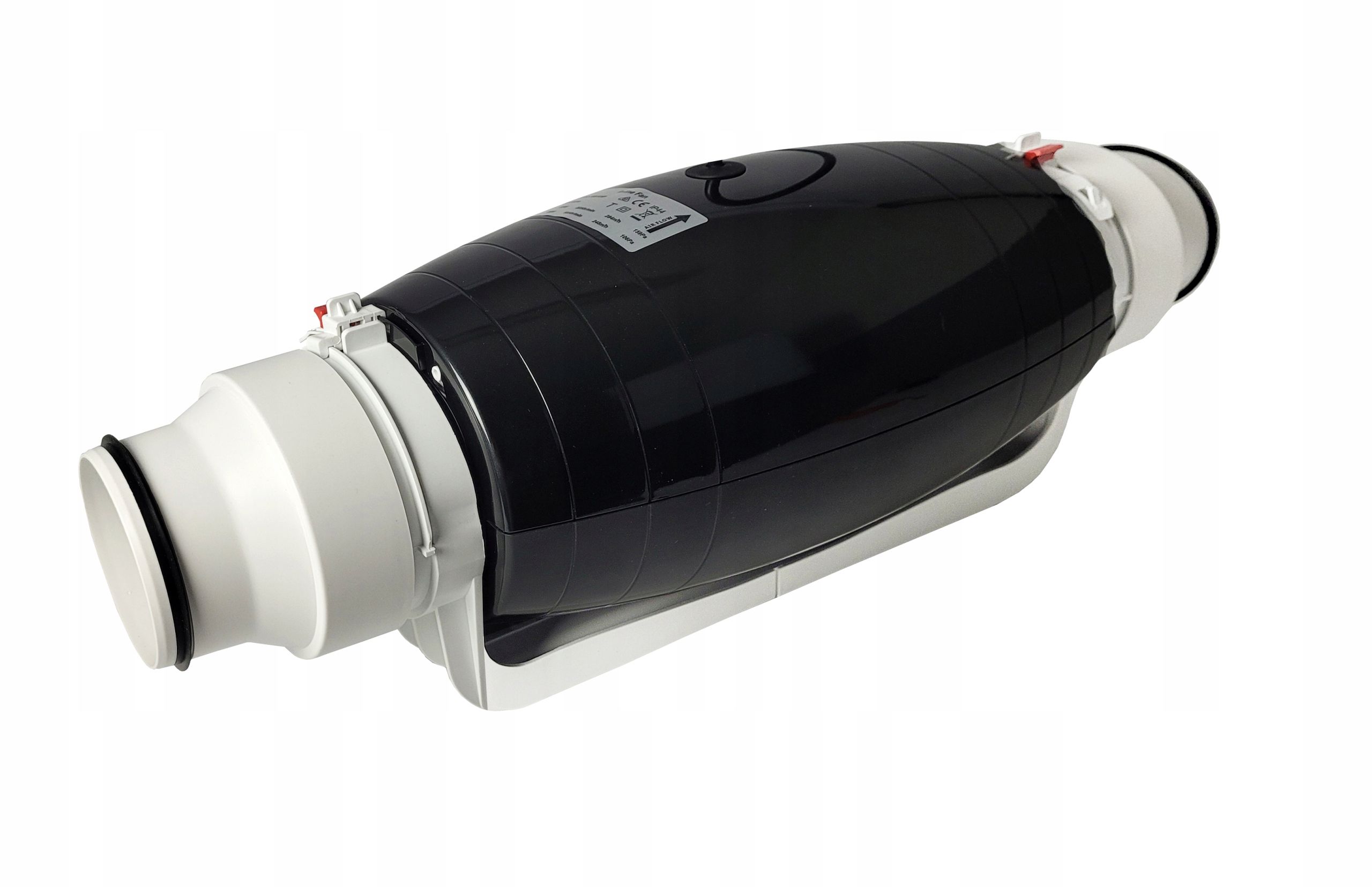  Kanalventilator 284m3/h tb silent 100 125 mm zwei geschwindigkeiten ball lager