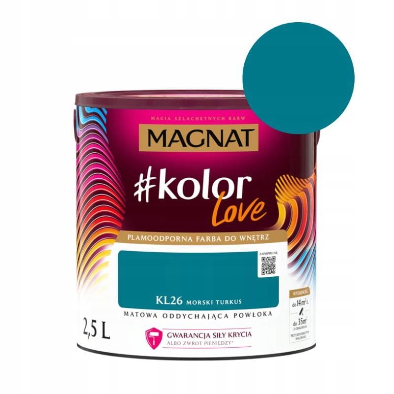  Magnat malovat #kolorlove kl18 szary 2,5l
