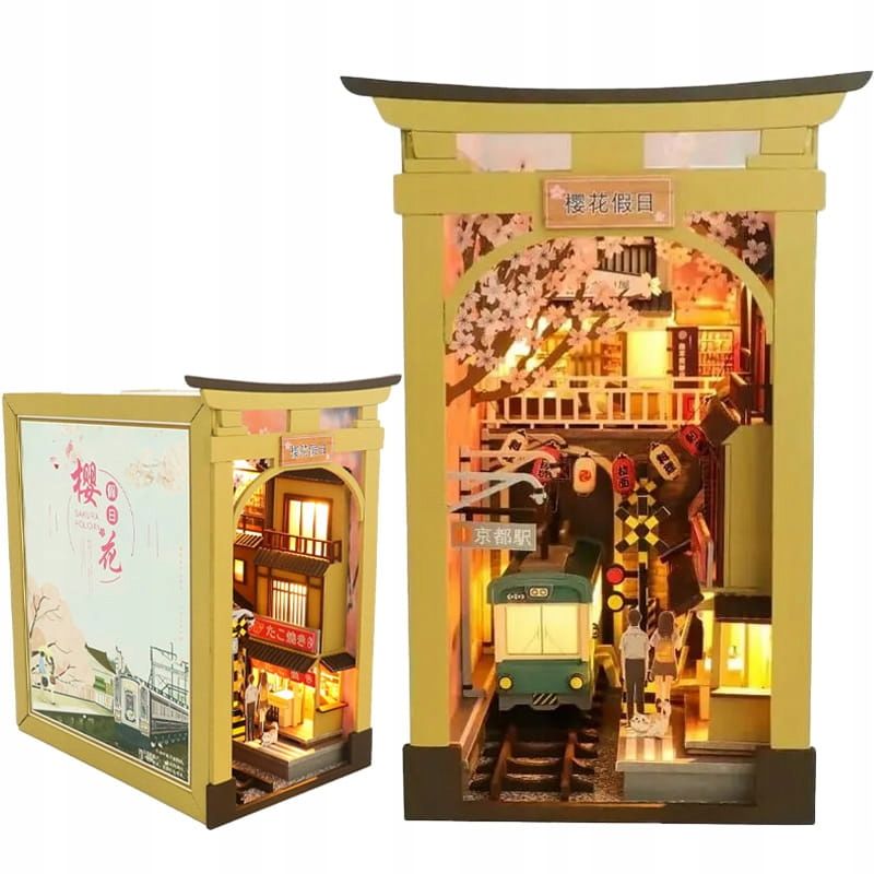  Miniatūra māja book nook vasara fejas dāvana diy