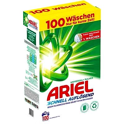  Ariel prací prášok rein univerzálny+ waschen neu&verbessert 2×5,2kg 160p