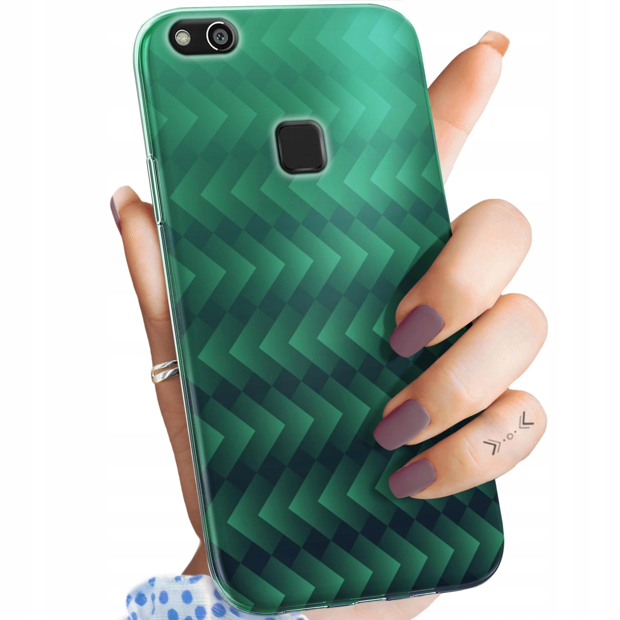  Byla "huawei" 10 psl. lite modelius geometrinės symetria korpusas dėklas case