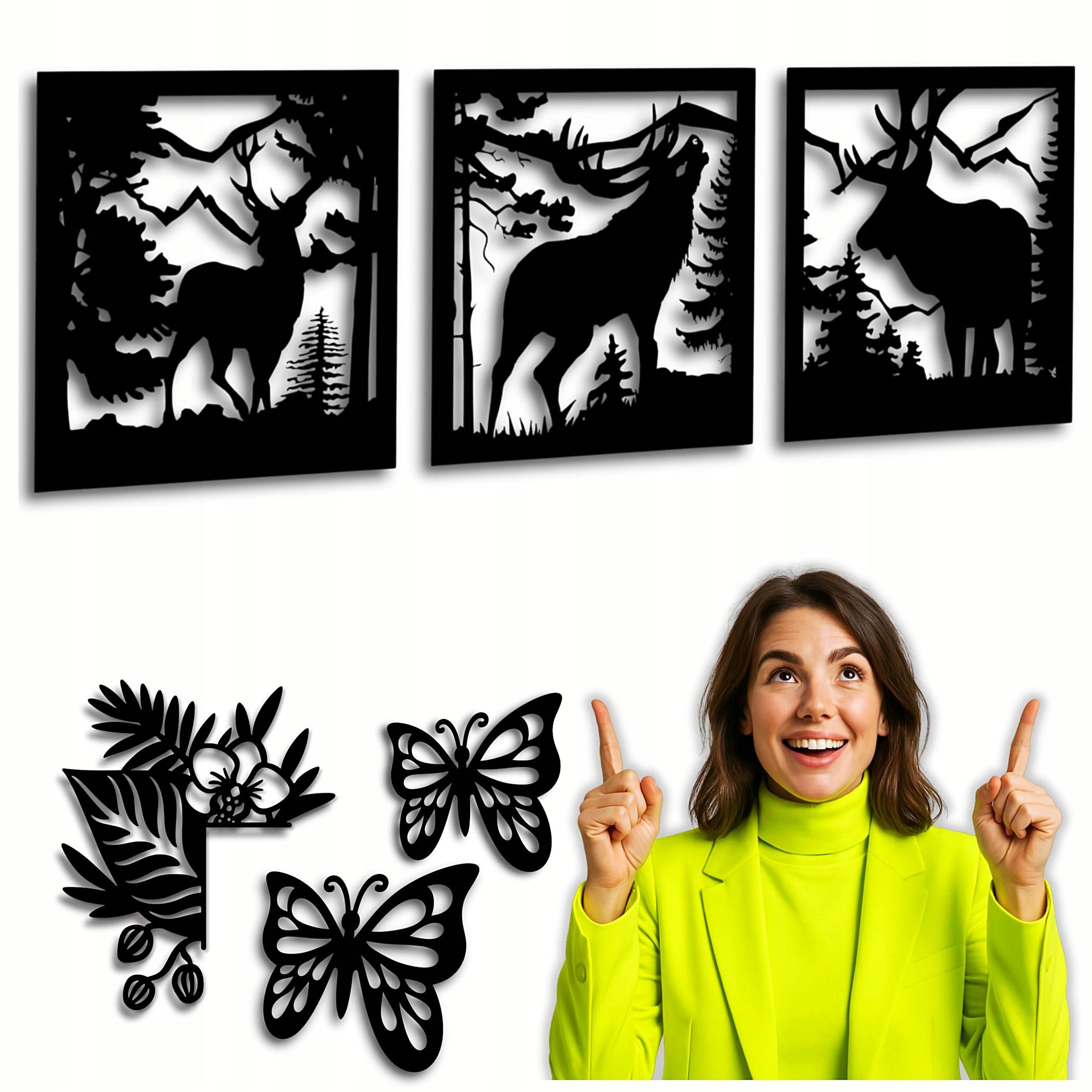  Openwork painting for the living room paintings on the wall wall decoration landscape gor