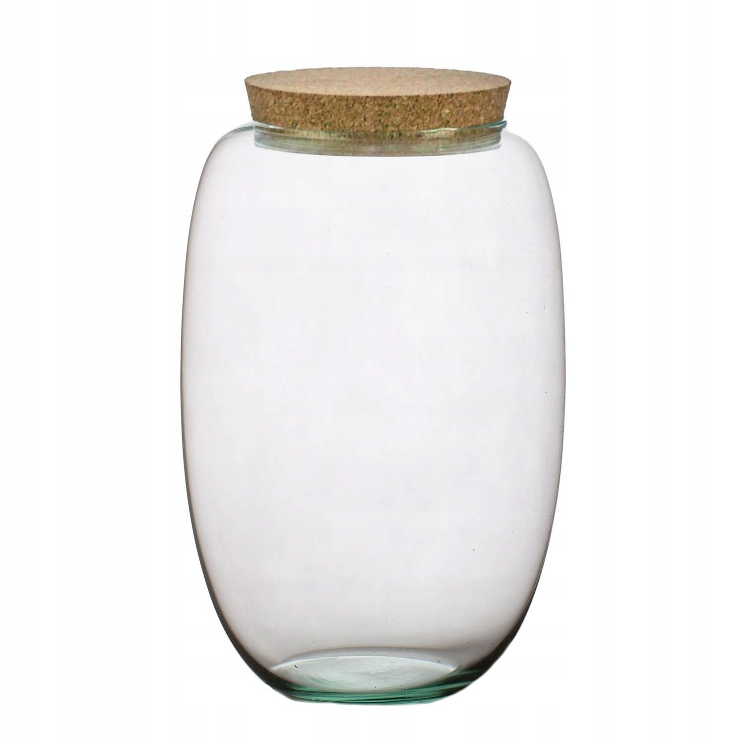  Stikla vāze jar h:25cm d:19cm w-332