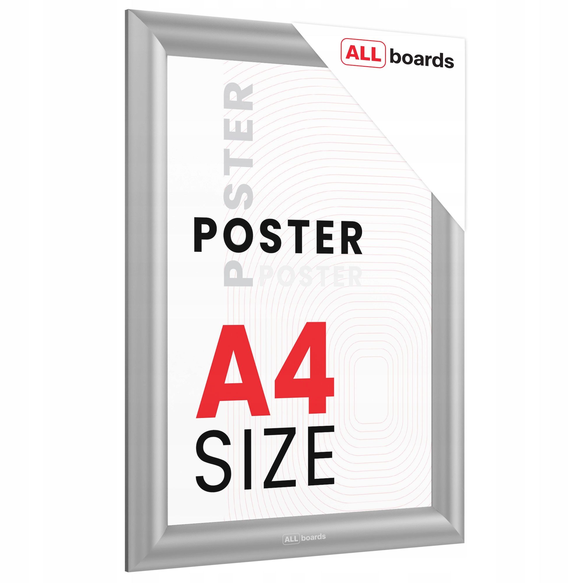  Rėmelis plakatui a1 owz sidabras rėmas užrakto
