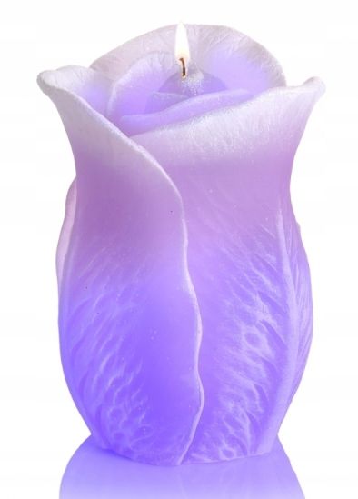  Žvakė lelija su šviesos diodu - violetinė