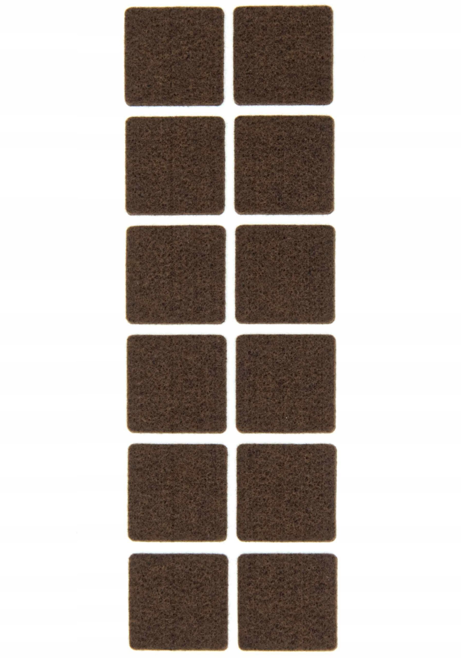  Tácek vyrobeno z plsti samolepící pod nábytkem list – 1 ks 100x200 mm brazowy
