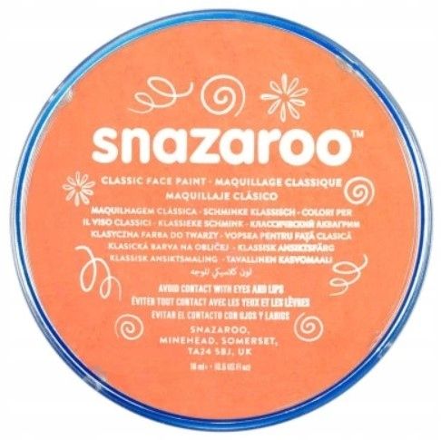  Soubor 8barvy x 18ml malovat pro malování na obličej malovat 1172039 malovat snazaroo