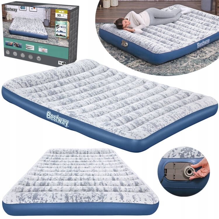  Bestway pripučiamas čiužinys 2 žmonės 203x152x22cm 67703