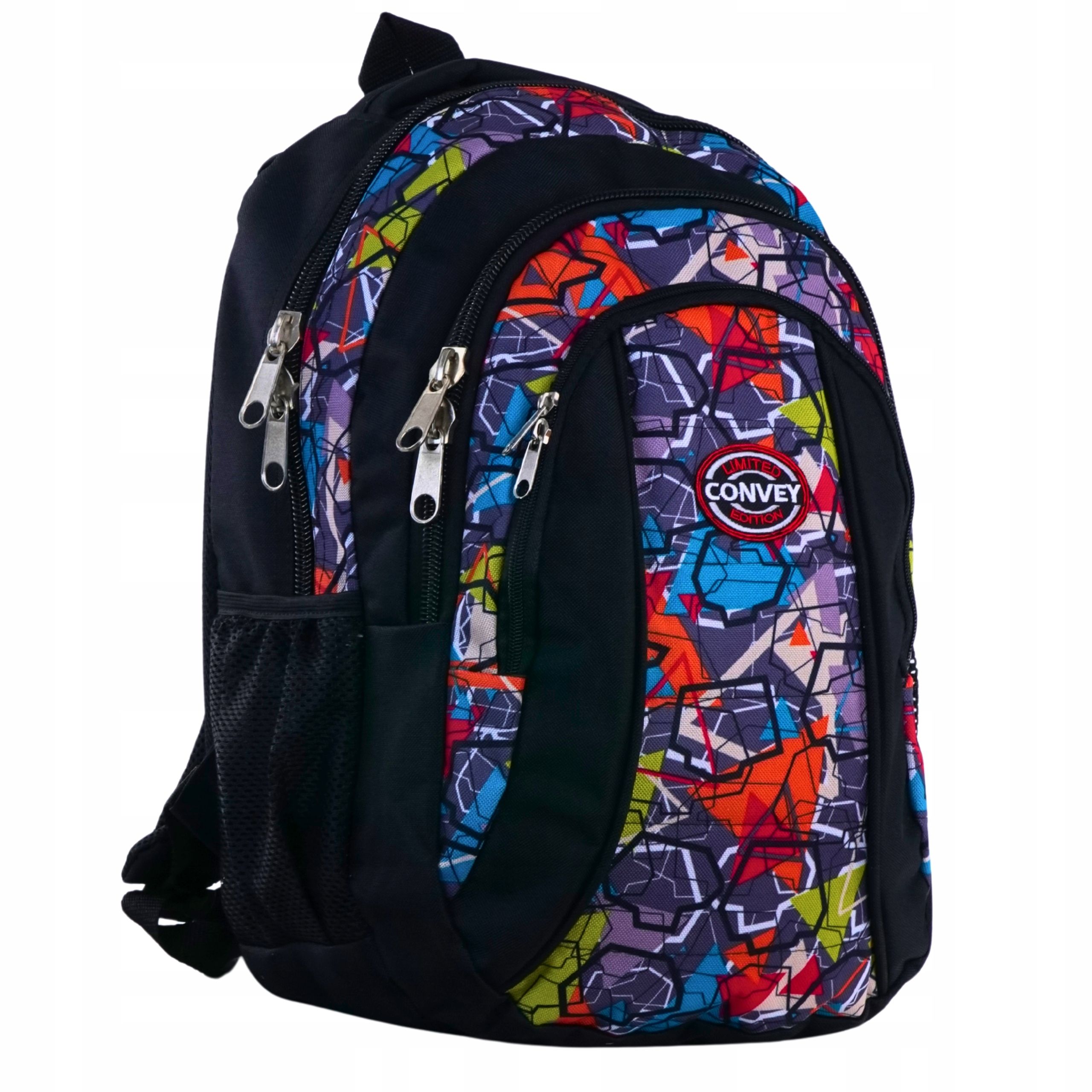  Schulrucksack klasse 1-4 42x34x19cm wrc polnisches produkt convey
