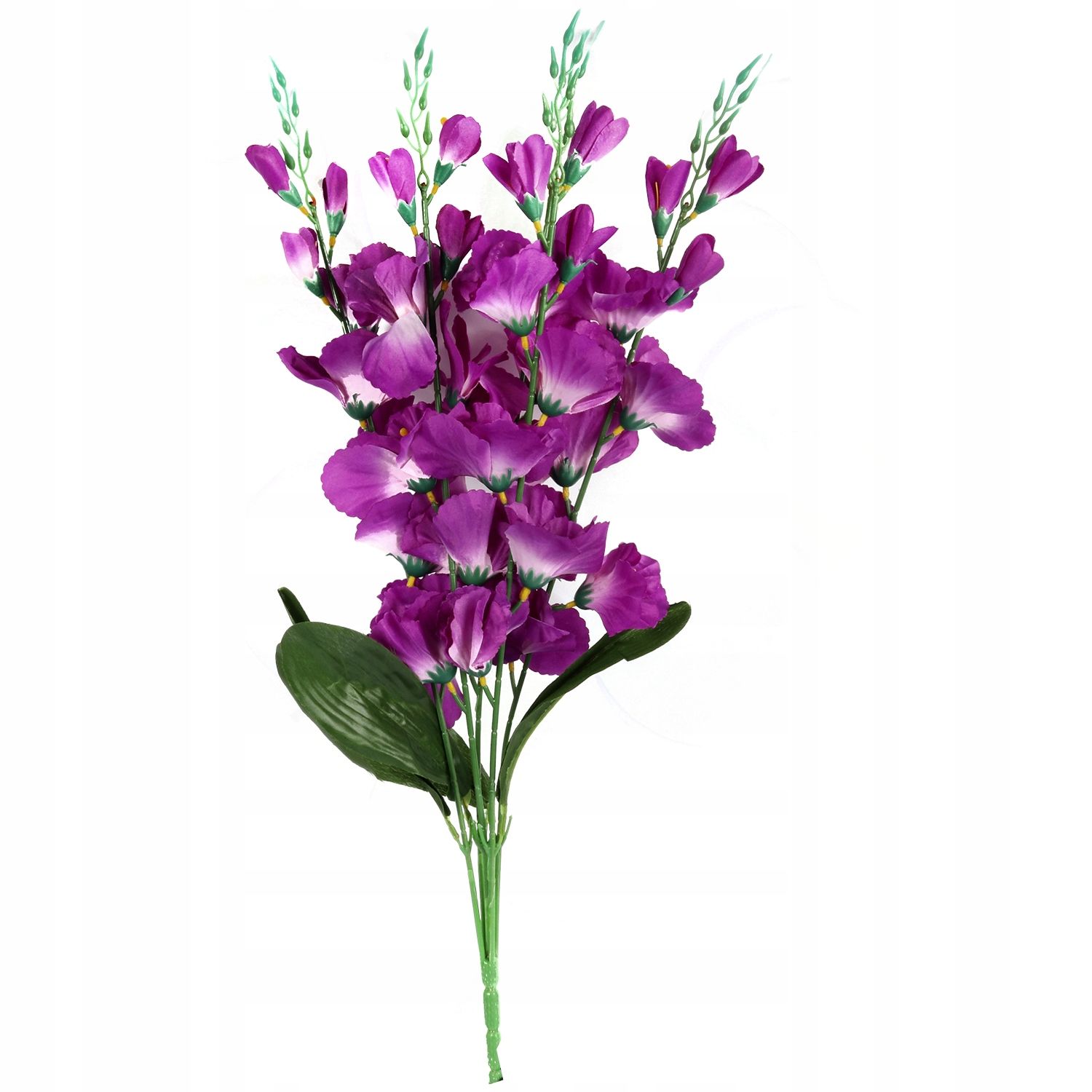  Pušķis gladiola skaidri lillā mākslīgie ziedi