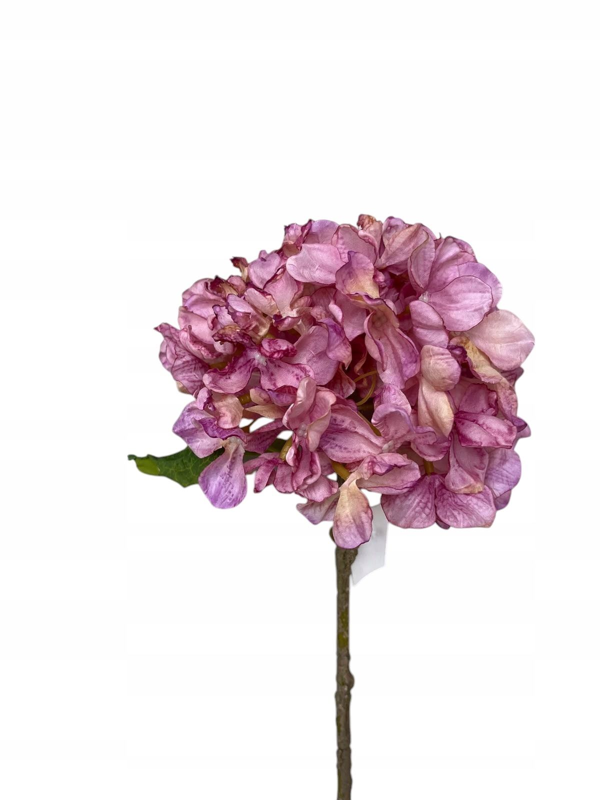  Hortenzie obal větvička umělá květina dodatek 60 cm fialová