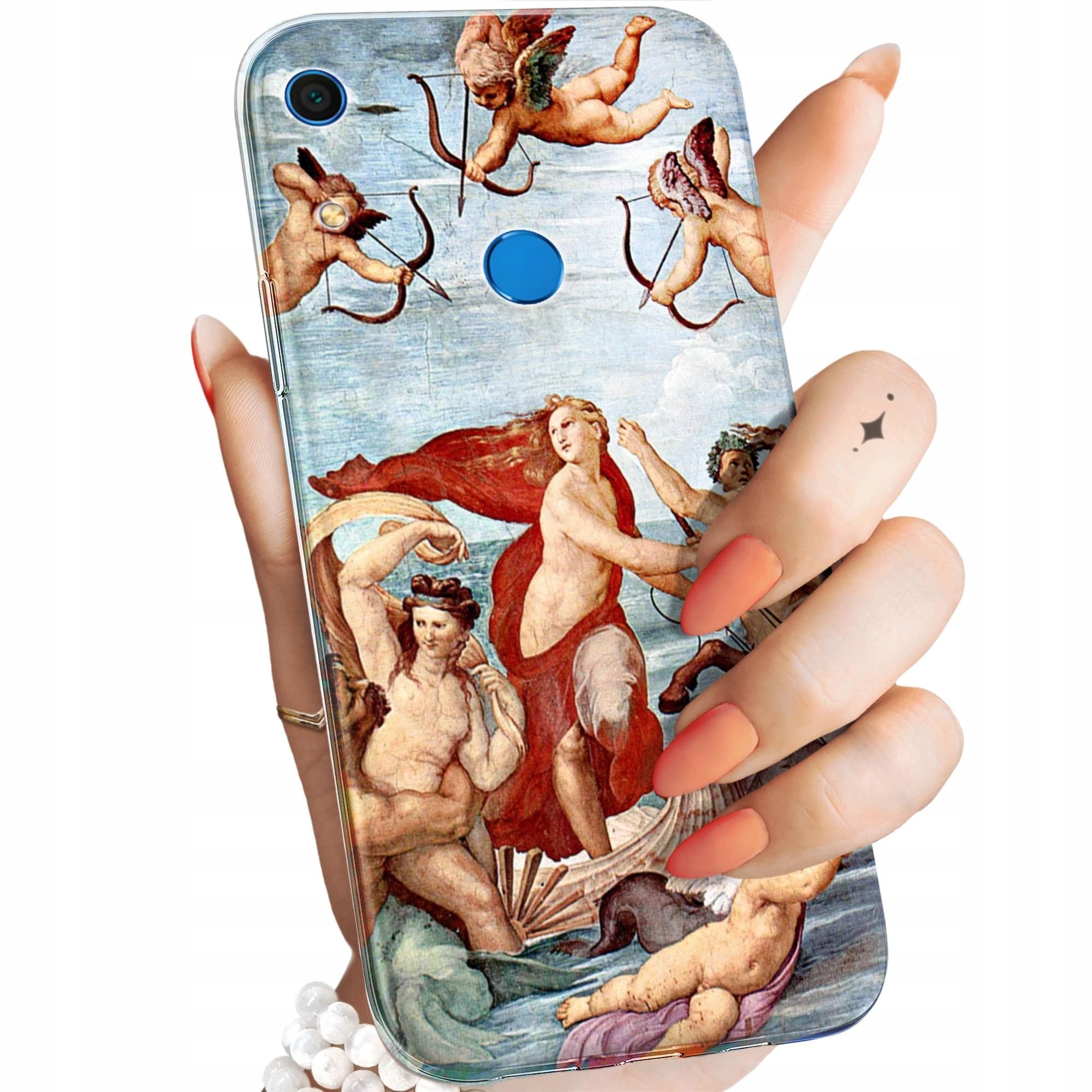  Fall huawei (englisch) y6s / y6 prim 2019 / ehre 8a muster art art déco lempicka case