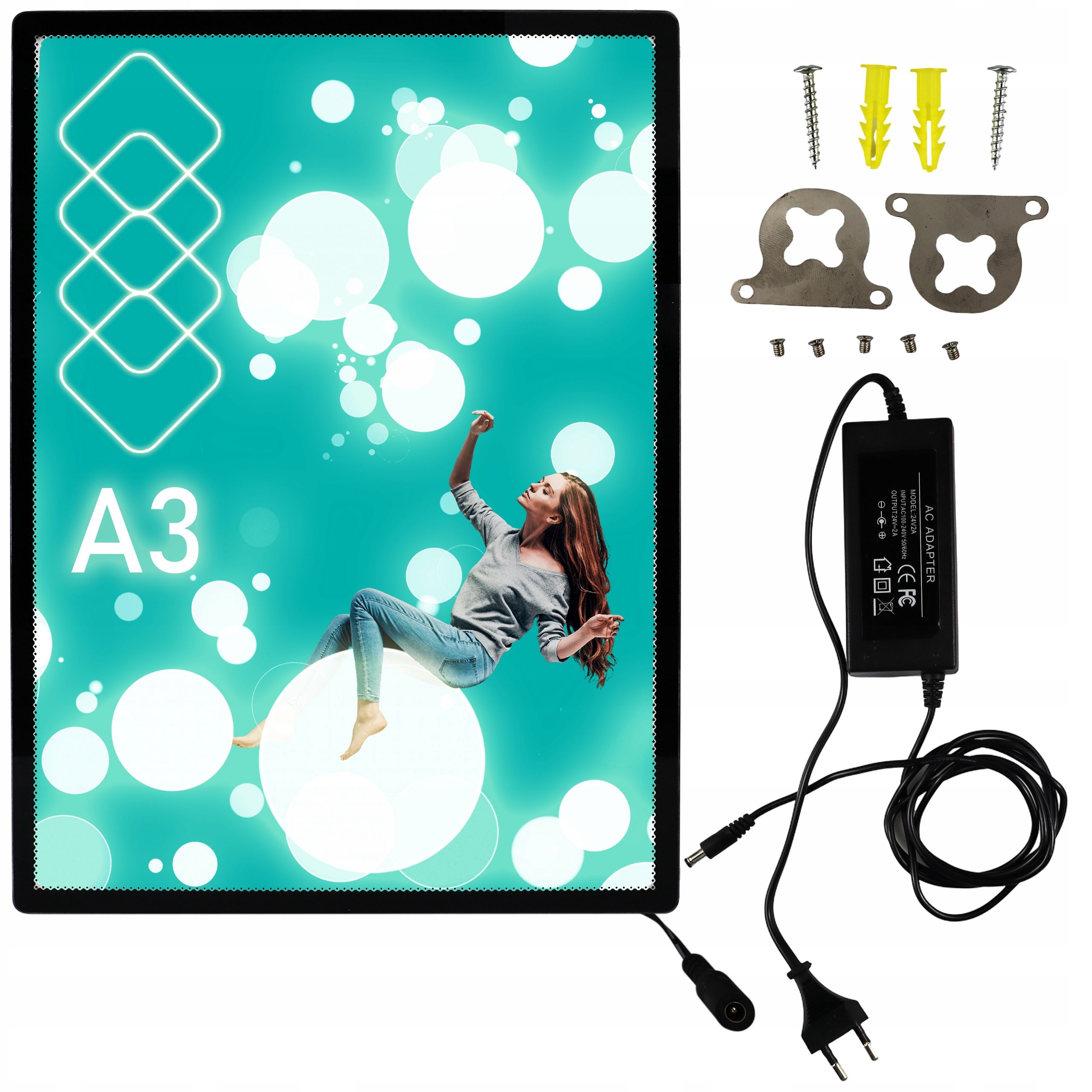  Raami valgustusega b2 raami 50x70 led reklaam plakat led plakat