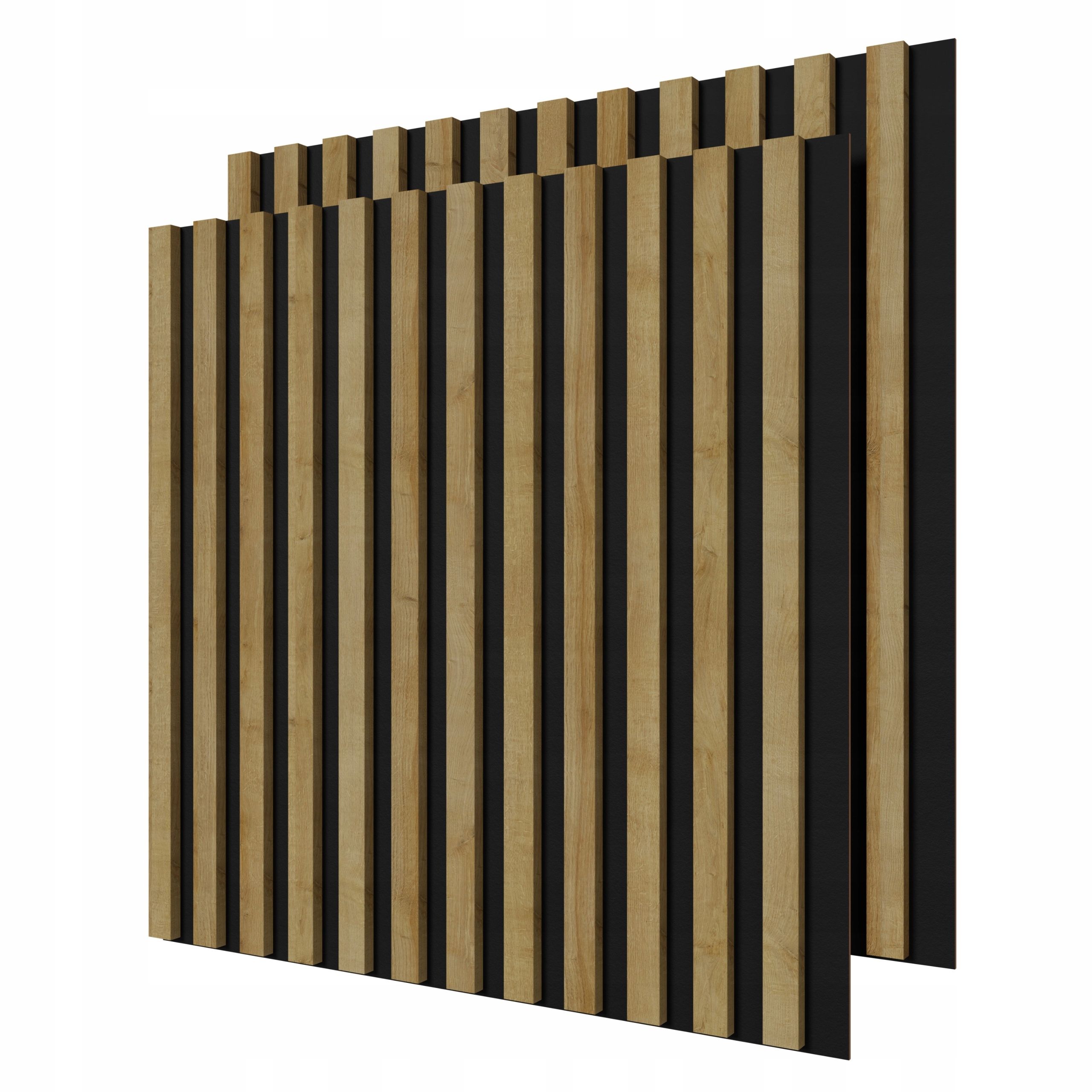  Seina liistud akustiline taldrikul plaadid valge 3d 275x6cm wotan looduslik