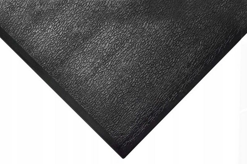  Putų kilimėlis nuo nuovargio juodos spalvos 1,2 m x mb