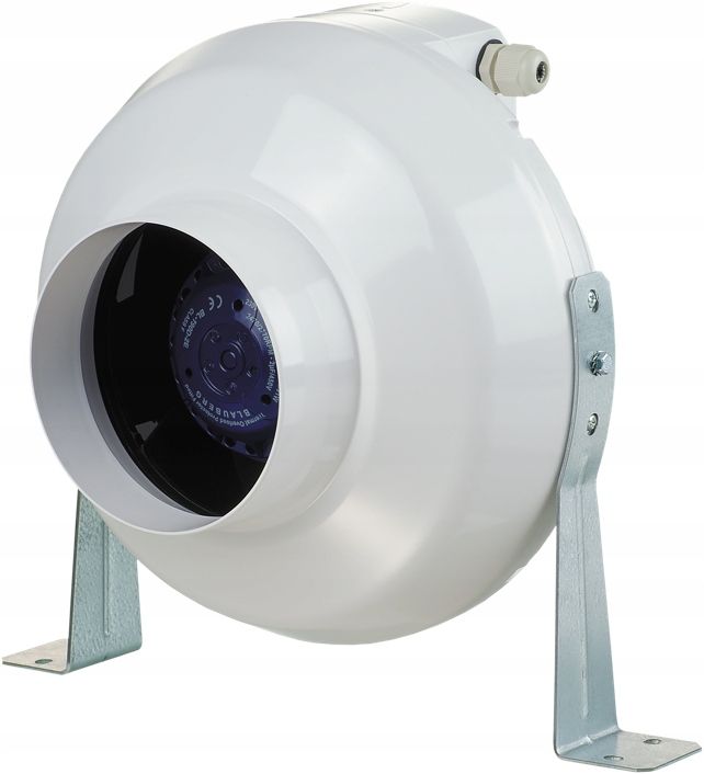  Kanāla ventilators aksiāls 2 zobrati vents tt 125 taimeris 280 m3/h ventilācija