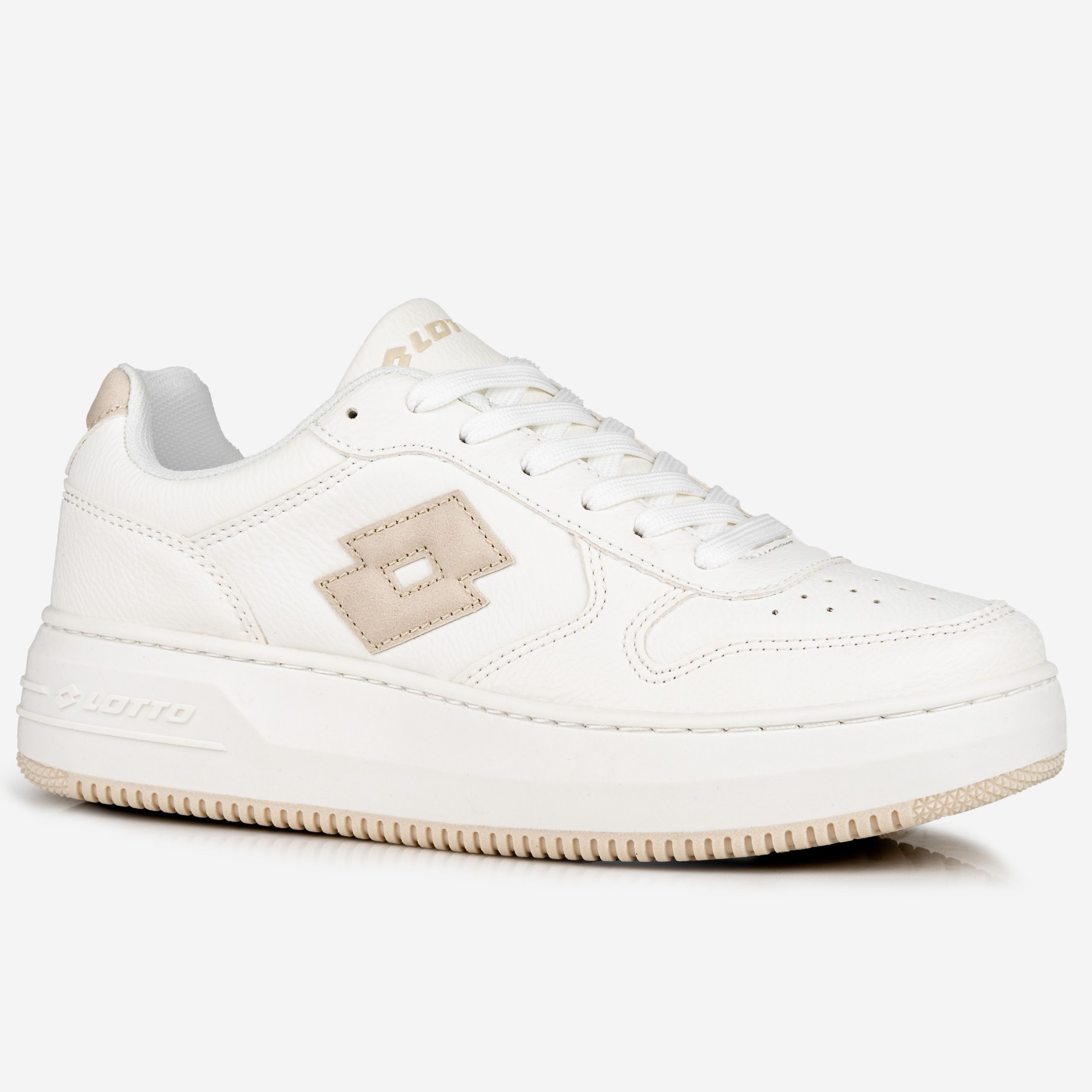  Damenschuhe lotterie paliot pf white / beige 2400082w1021