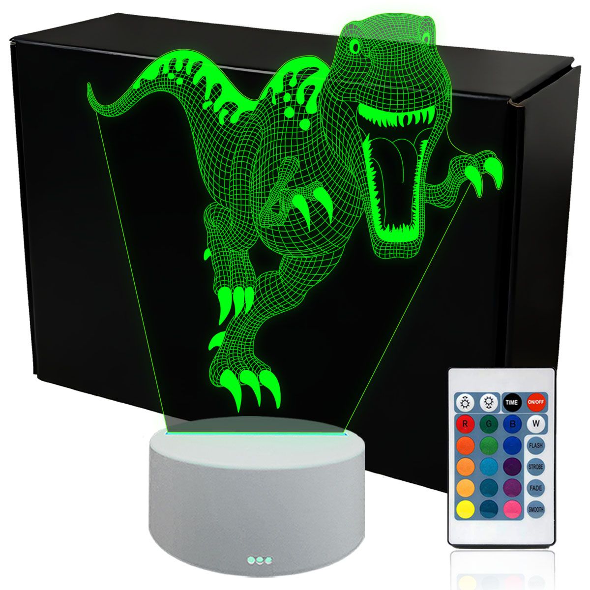  Noční světlo elektrický skútr 3d lampy led