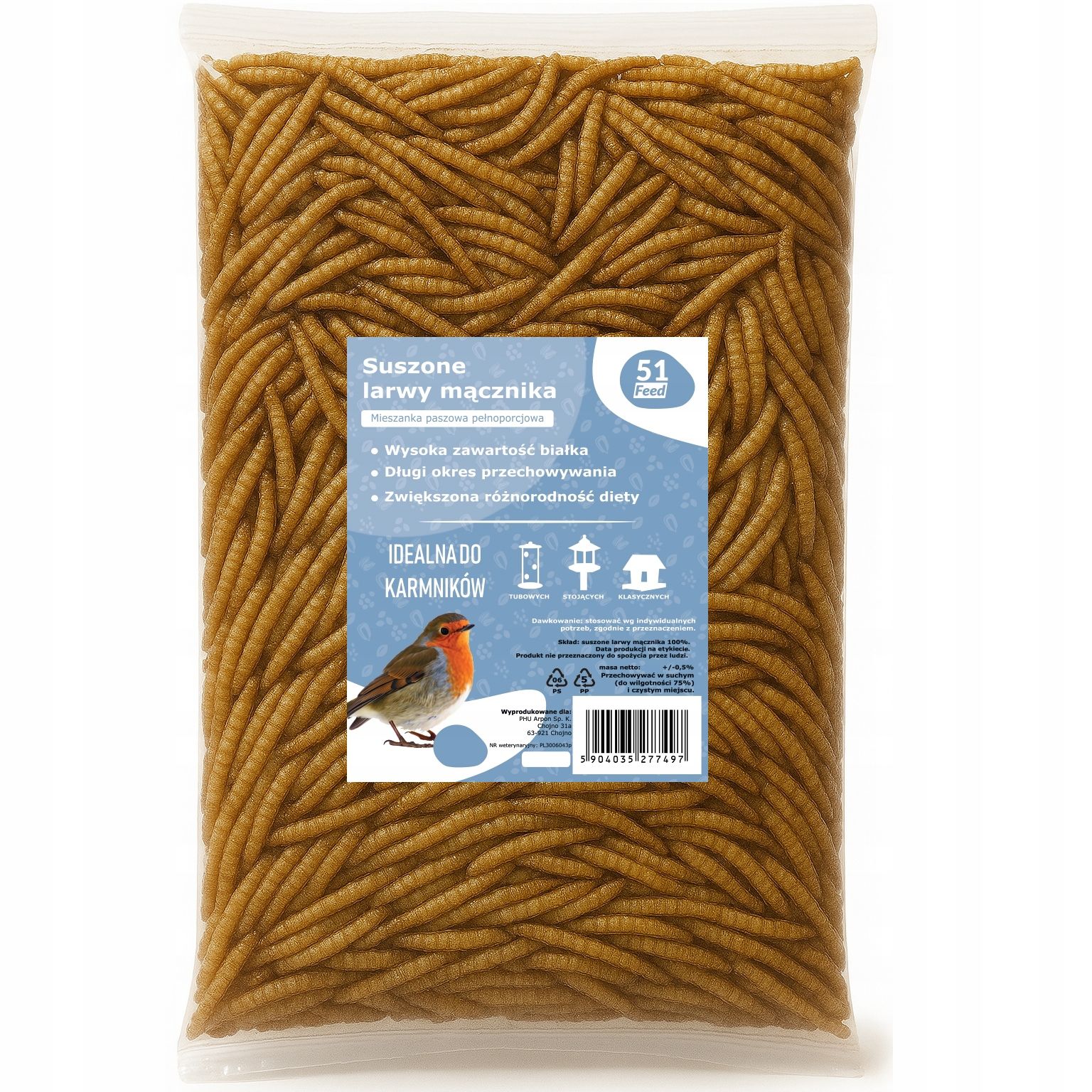  Krmivo pre vtáky 1kg jedlo s slnečnica jemné zrná pre podávač