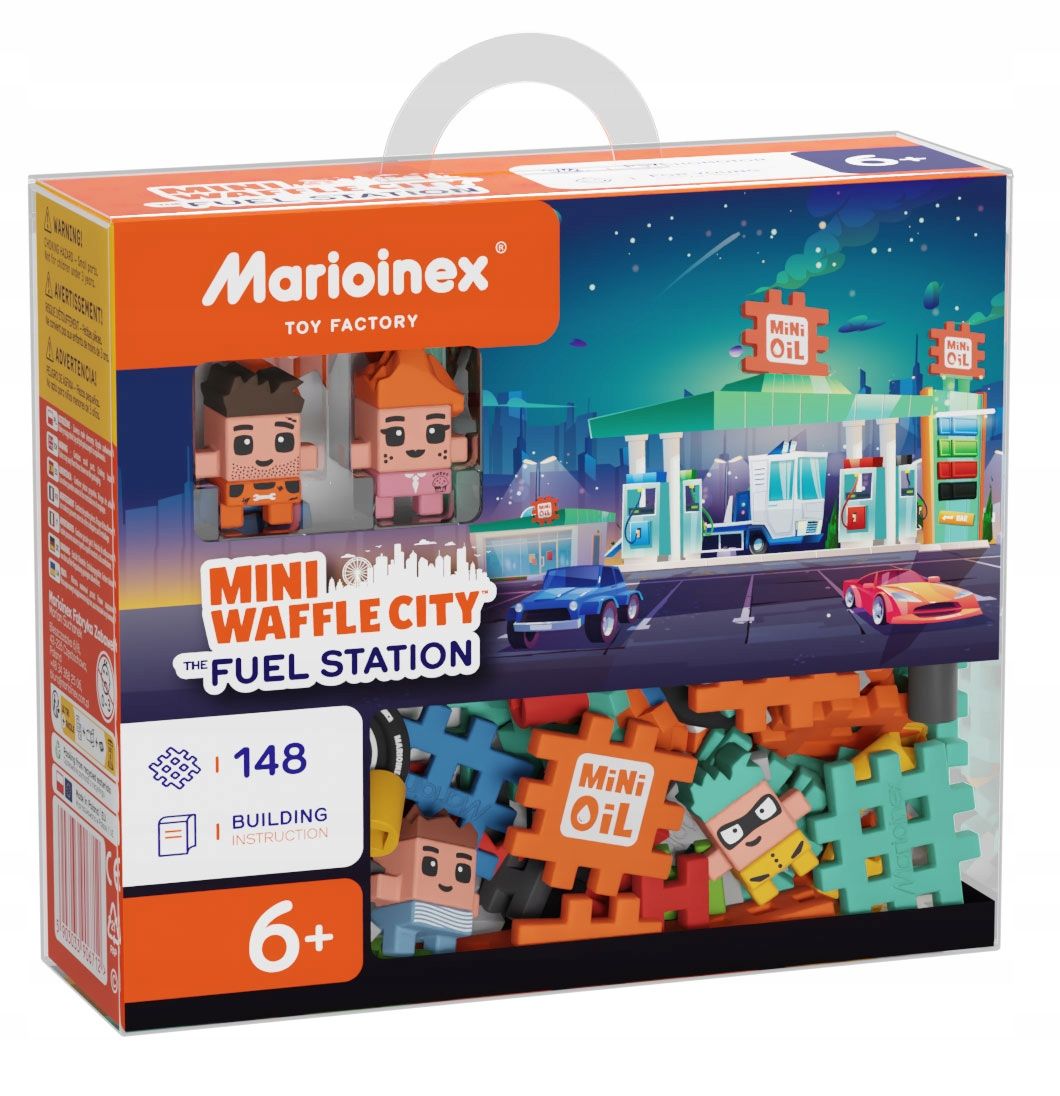  Marioinex waffle mini autos race car, megan, 50 el pink, rennen 2 in 1