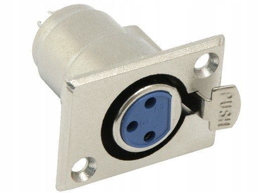  Mikrofona ligzda canon xlr dmx 3 pin ķermenim