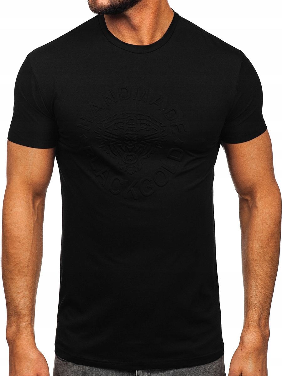  Herren-t-shirts rundhalsausschnitt denley größe m