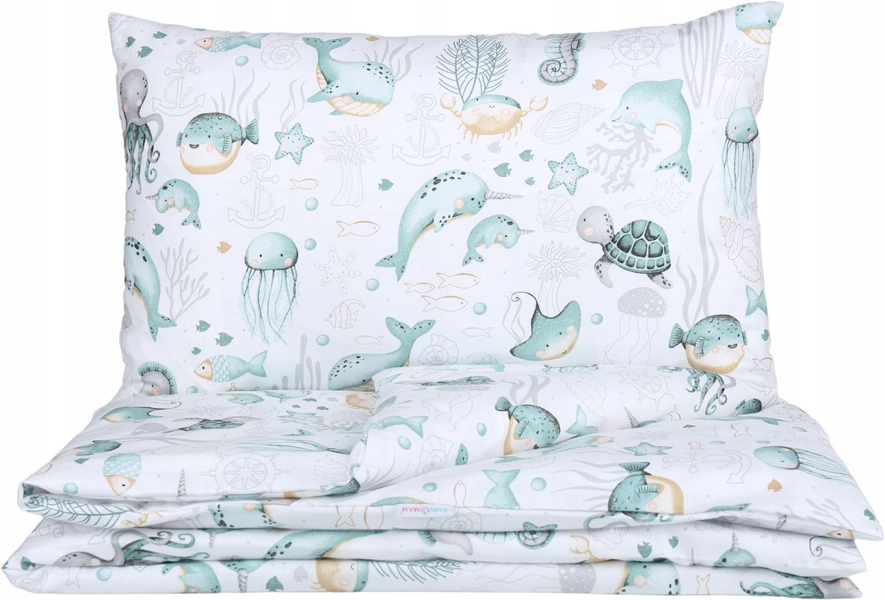  Povlečení do postýlky 120x60 dětinský pro miminka 120x90 cm 2el babymam