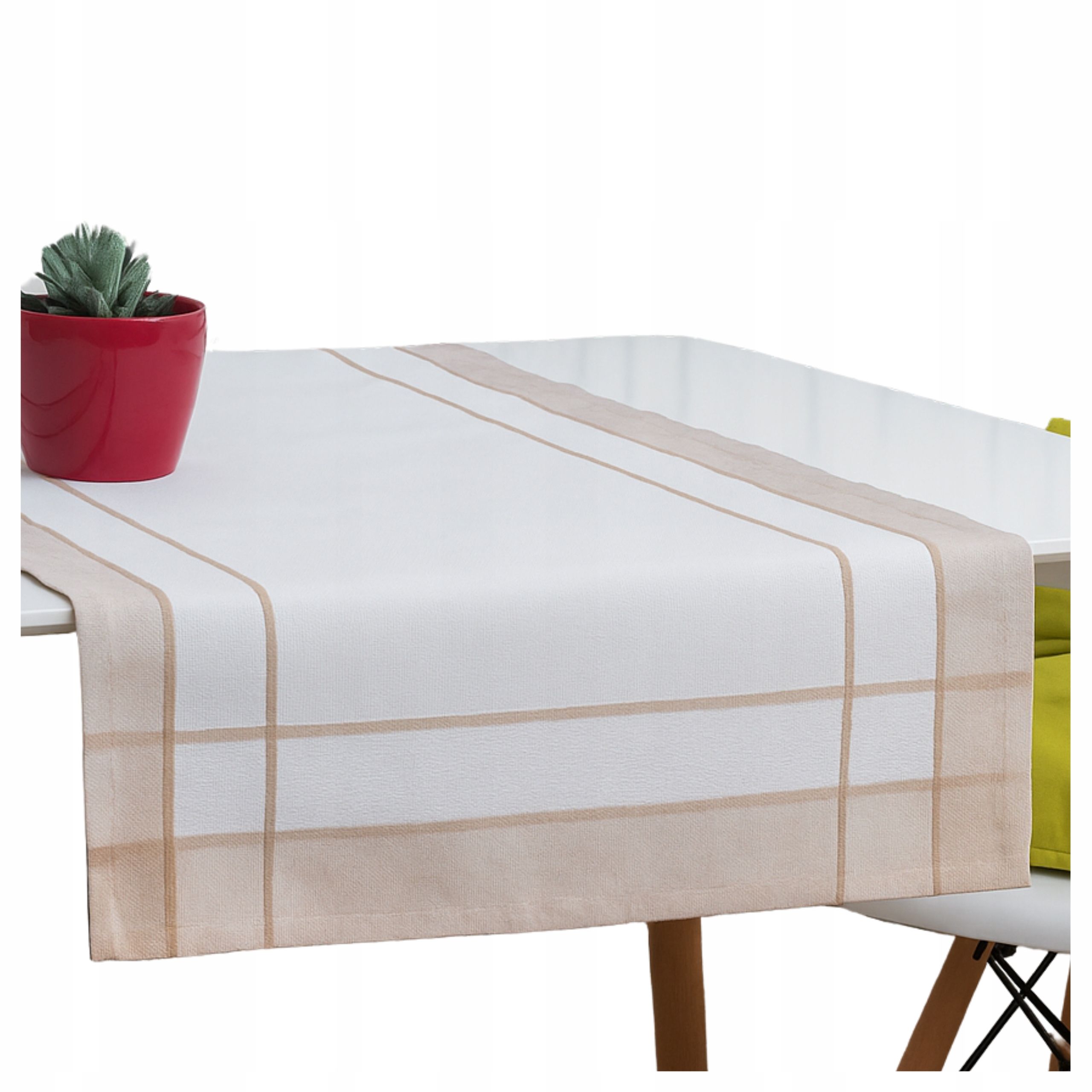  Table runner grey 40x160 structure linen elegant table runner on the table decorative