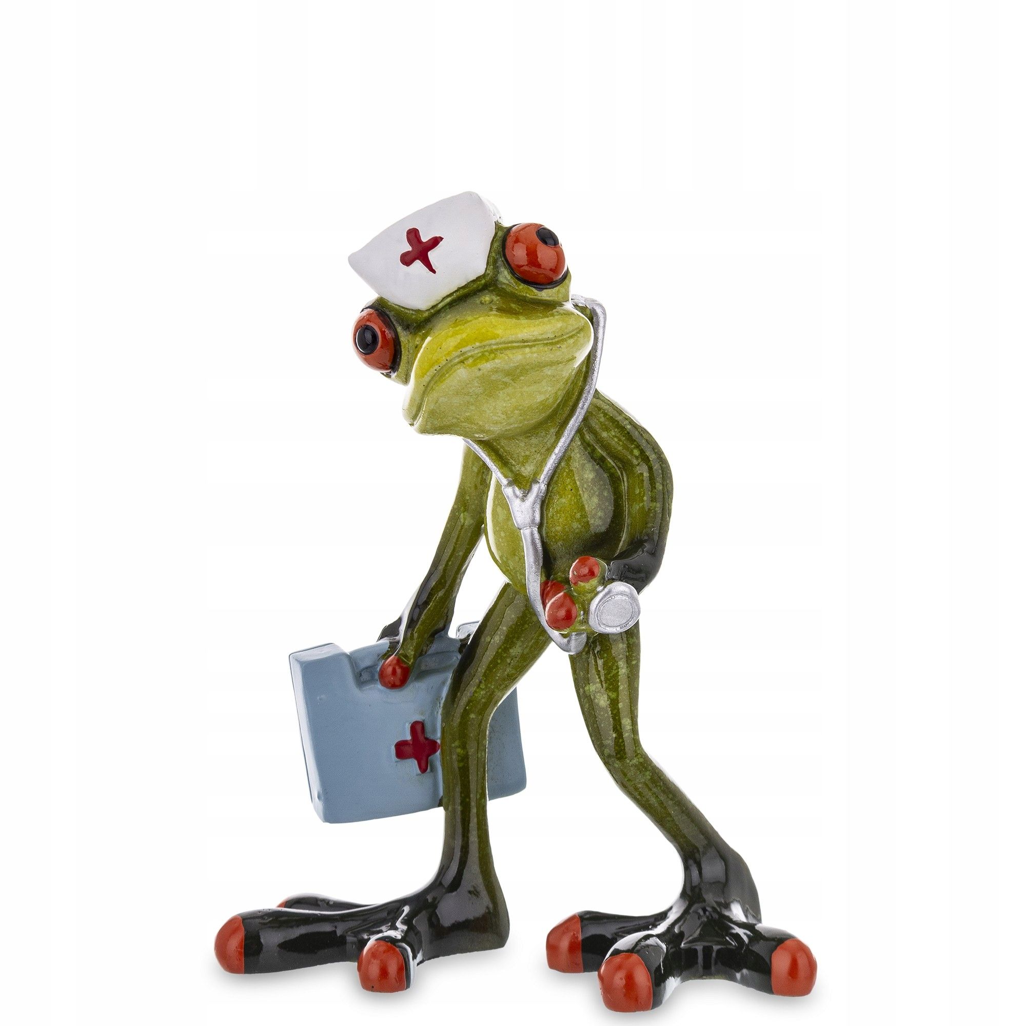  Figur frosch frosch auf rybach angler fischer geschenk
