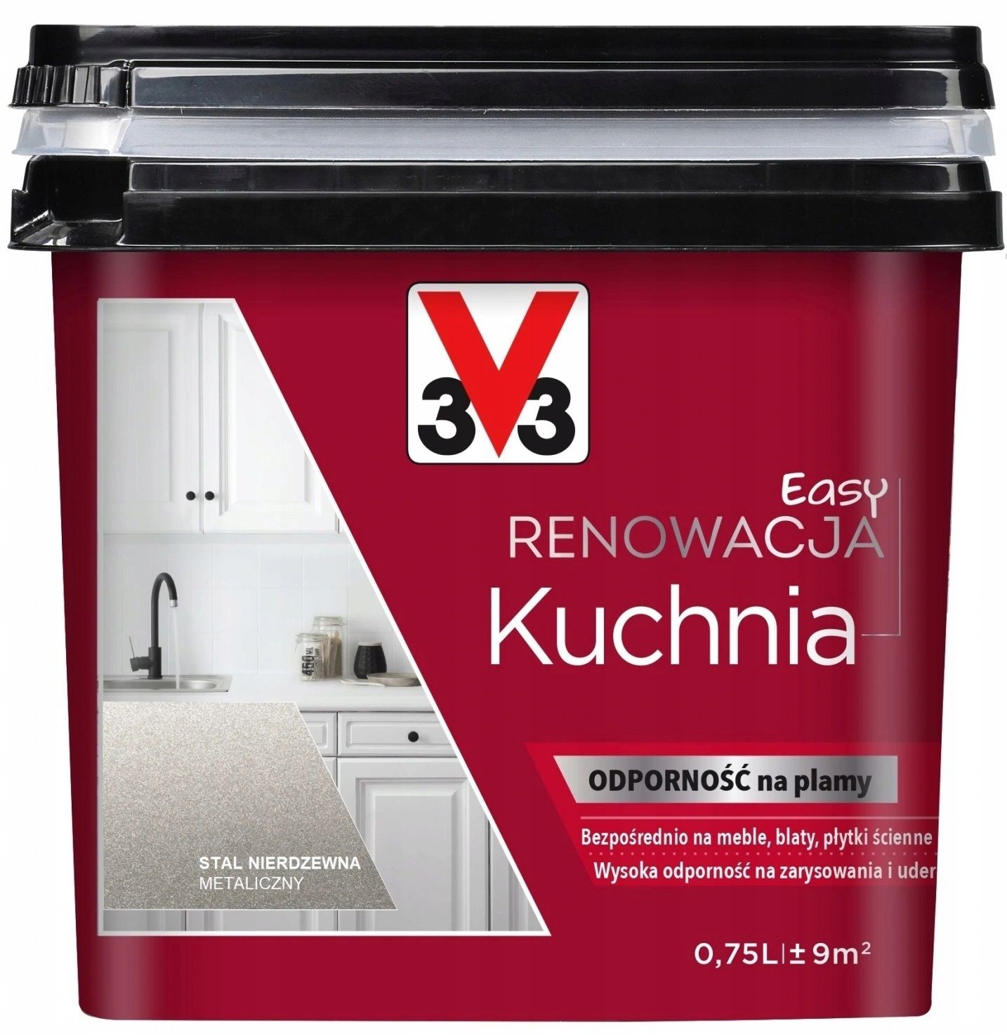  V33 easy farba renovácia kúpeľňa kuchyňa bielizeň 2l