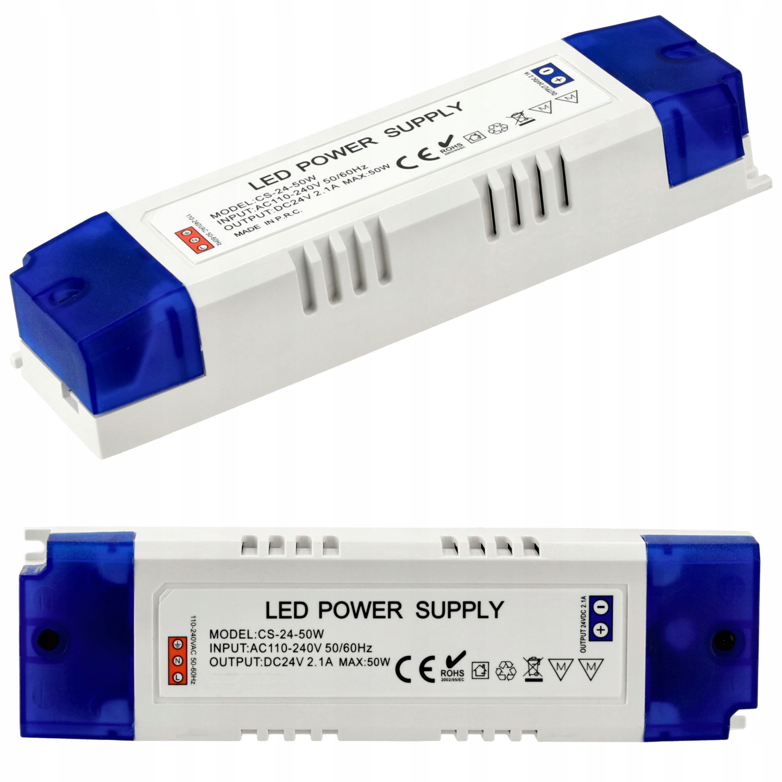  Transformátorové napájanie 60w 12v inštalácia slim led pásy 5a ip20