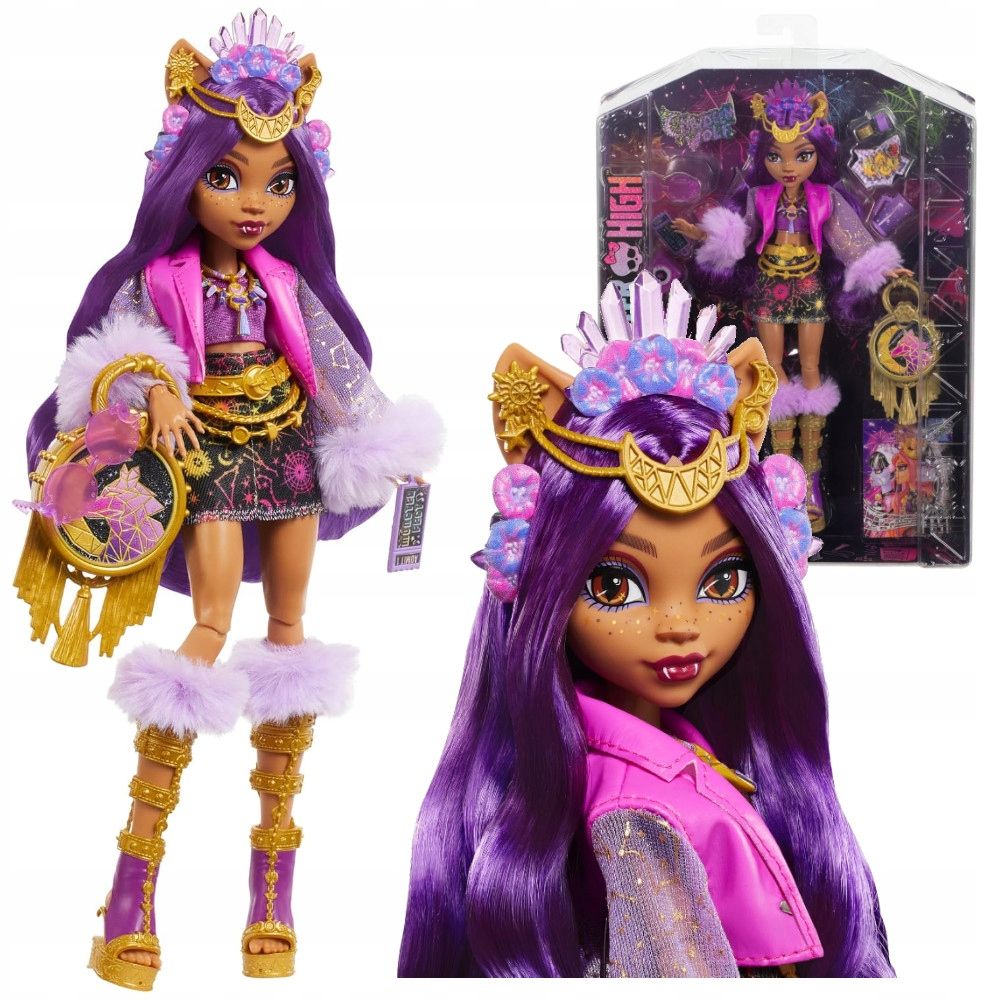  Monster high straszyskrety panenka veus mcflytrap šatník 125 formace
