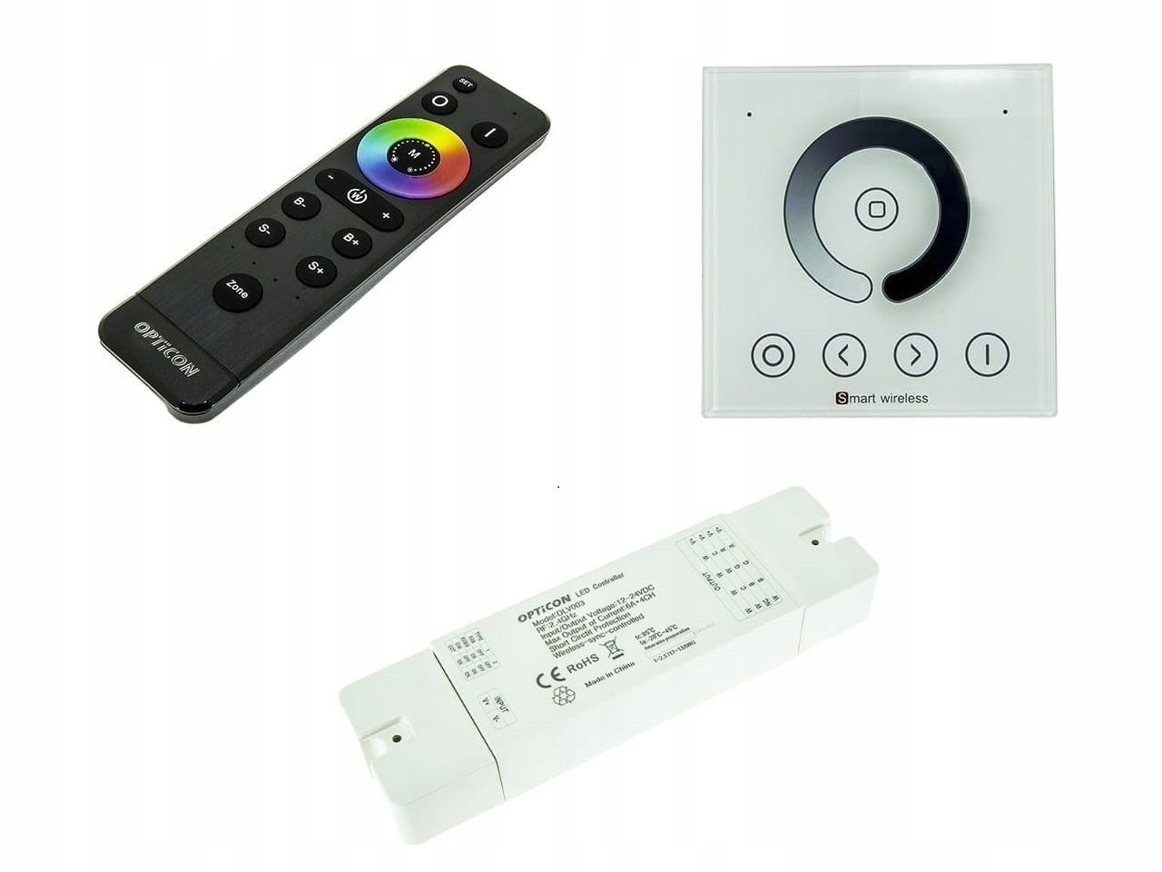  Radič milight miboxer stuhy led rgbw rgbcct fut045 15a 12v 24v