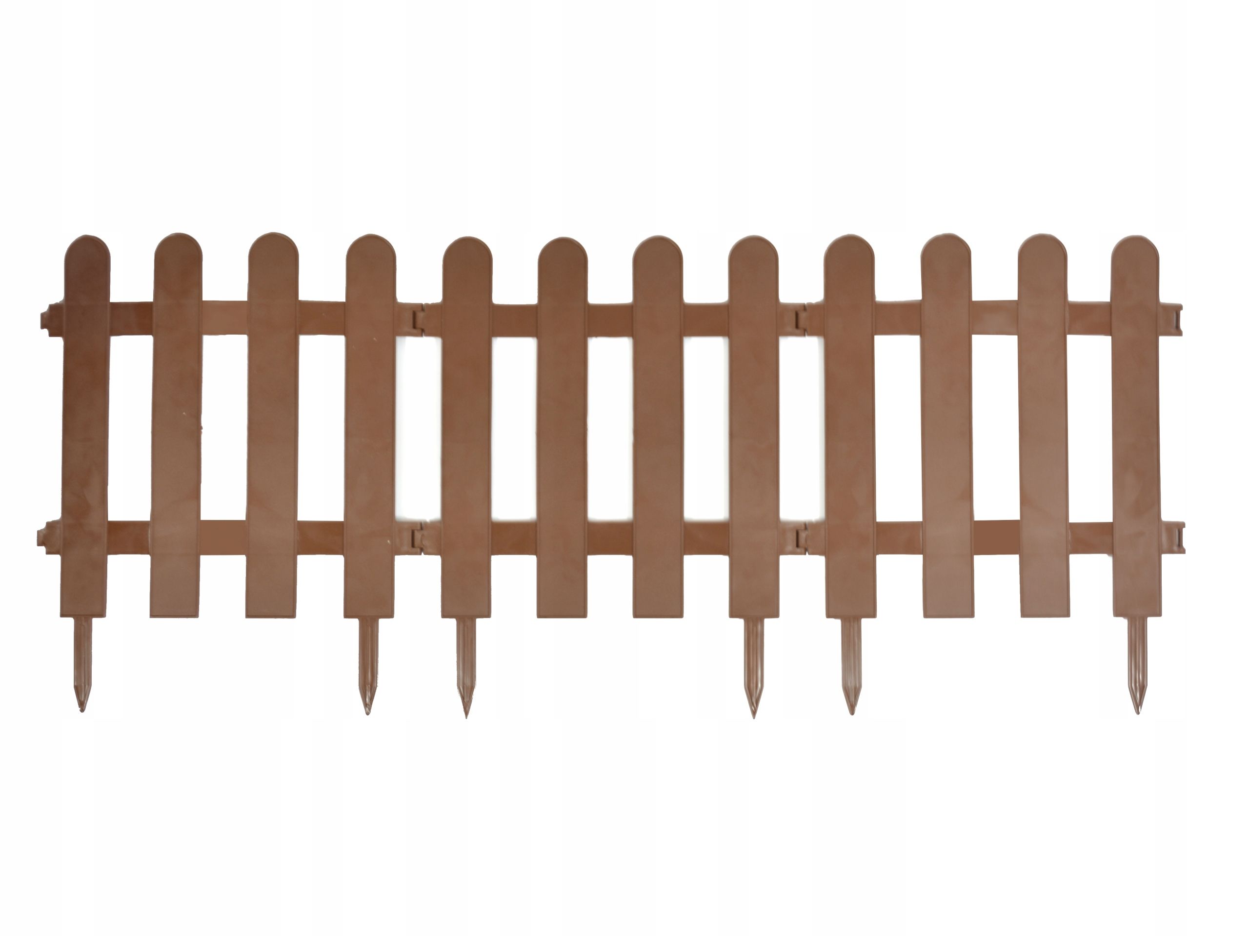  Garden fence palisade edgings white 3m hit