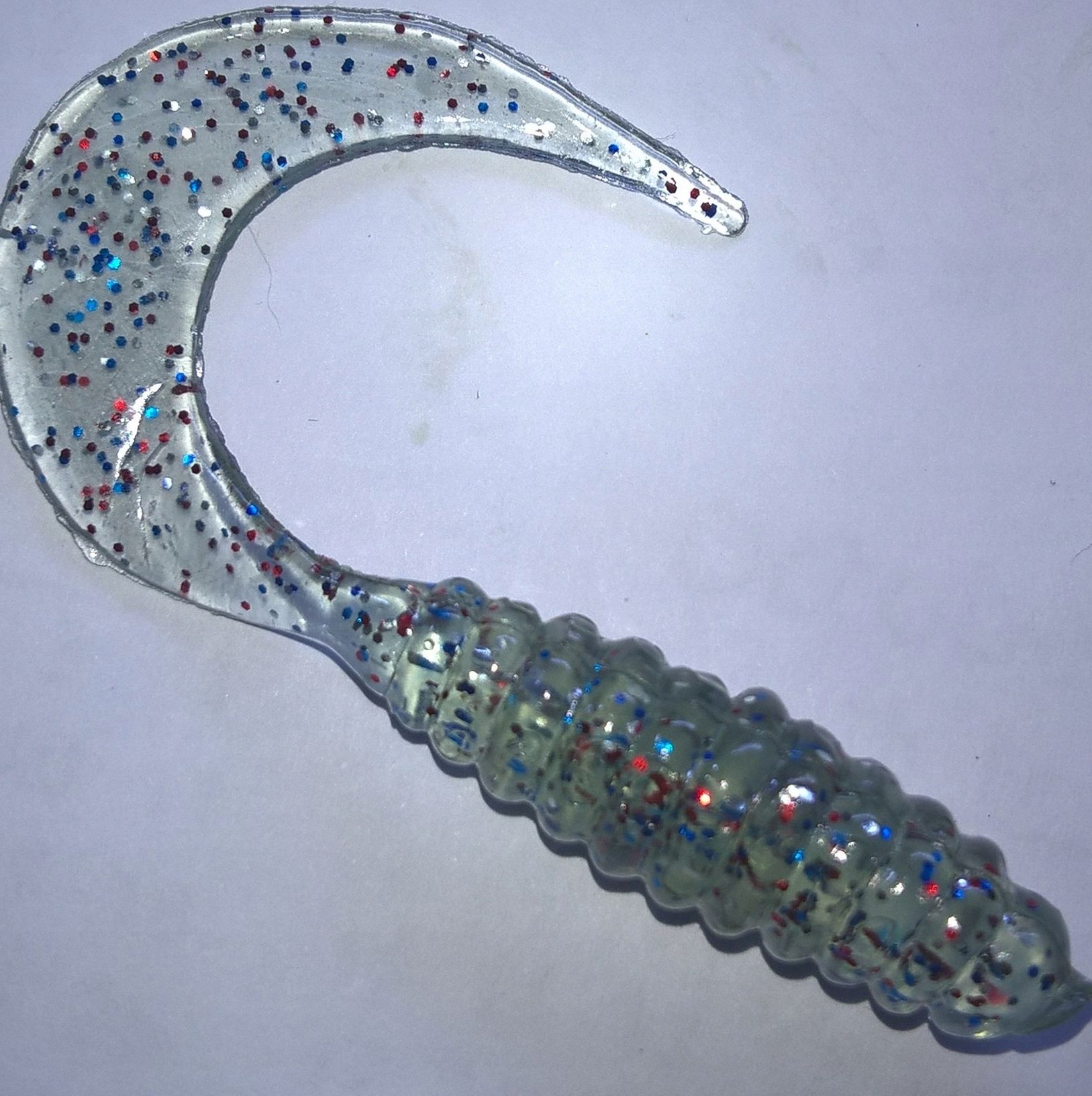  Manns tvisteris 4cm 2 vnt. geltonas fluo, žalias brok.