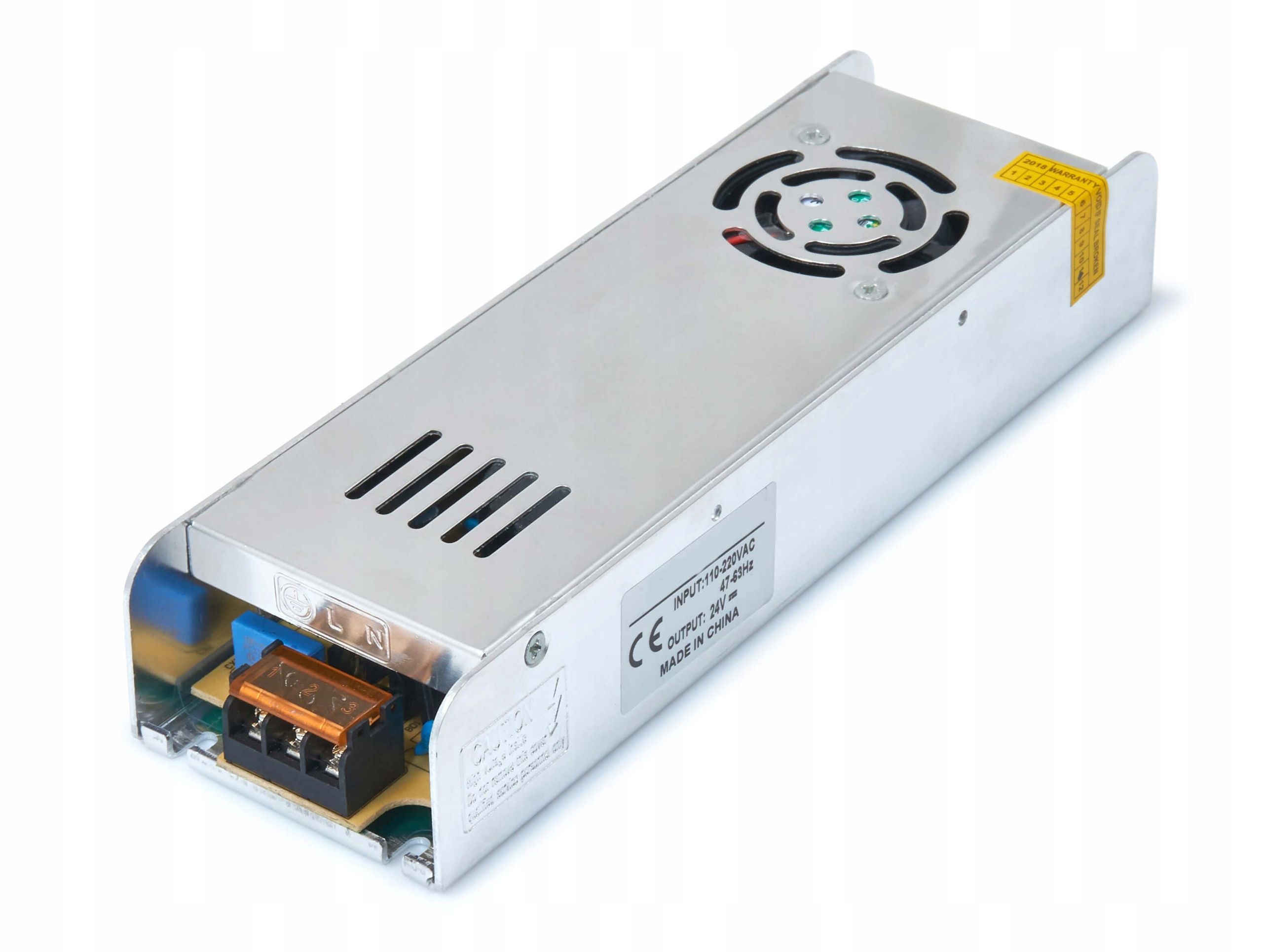  Maitinimo šaltinis 12v 120w 10a ip20 slim led juostoms, cctv