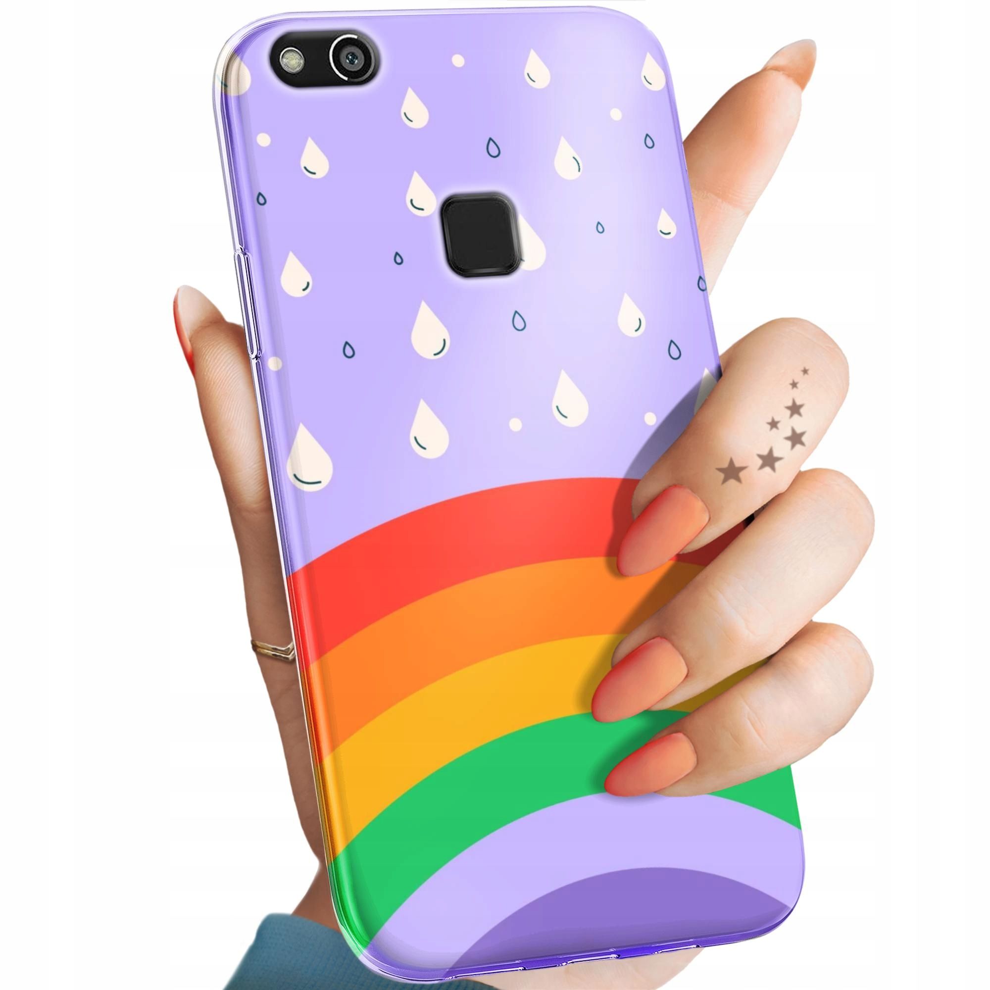  Byla "huawei" 10 psl. lite modelius geometrinės symetria korpusas dėklas case