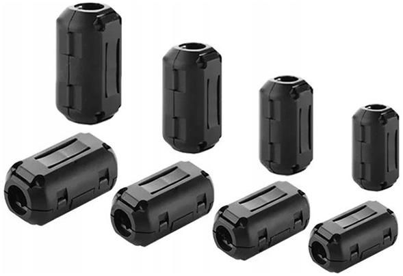  Filter ferrit mit kabel 9mm - drückbar magnetfilter mit abdeckung
