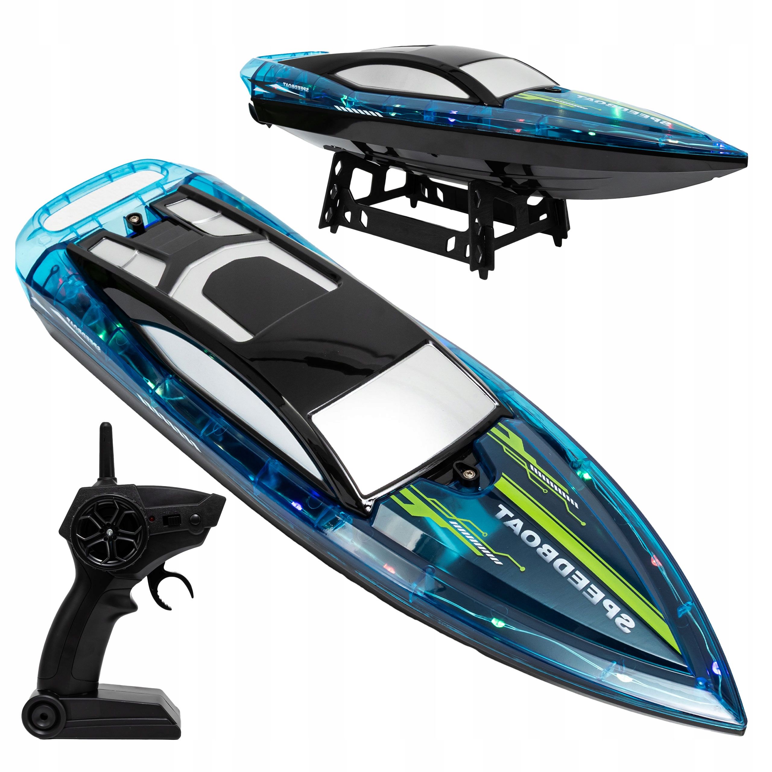  Motorinė valtis valtis nuotoliniu būdu valdoma speed boat 25km/h valtis rc su pulteliu + aku