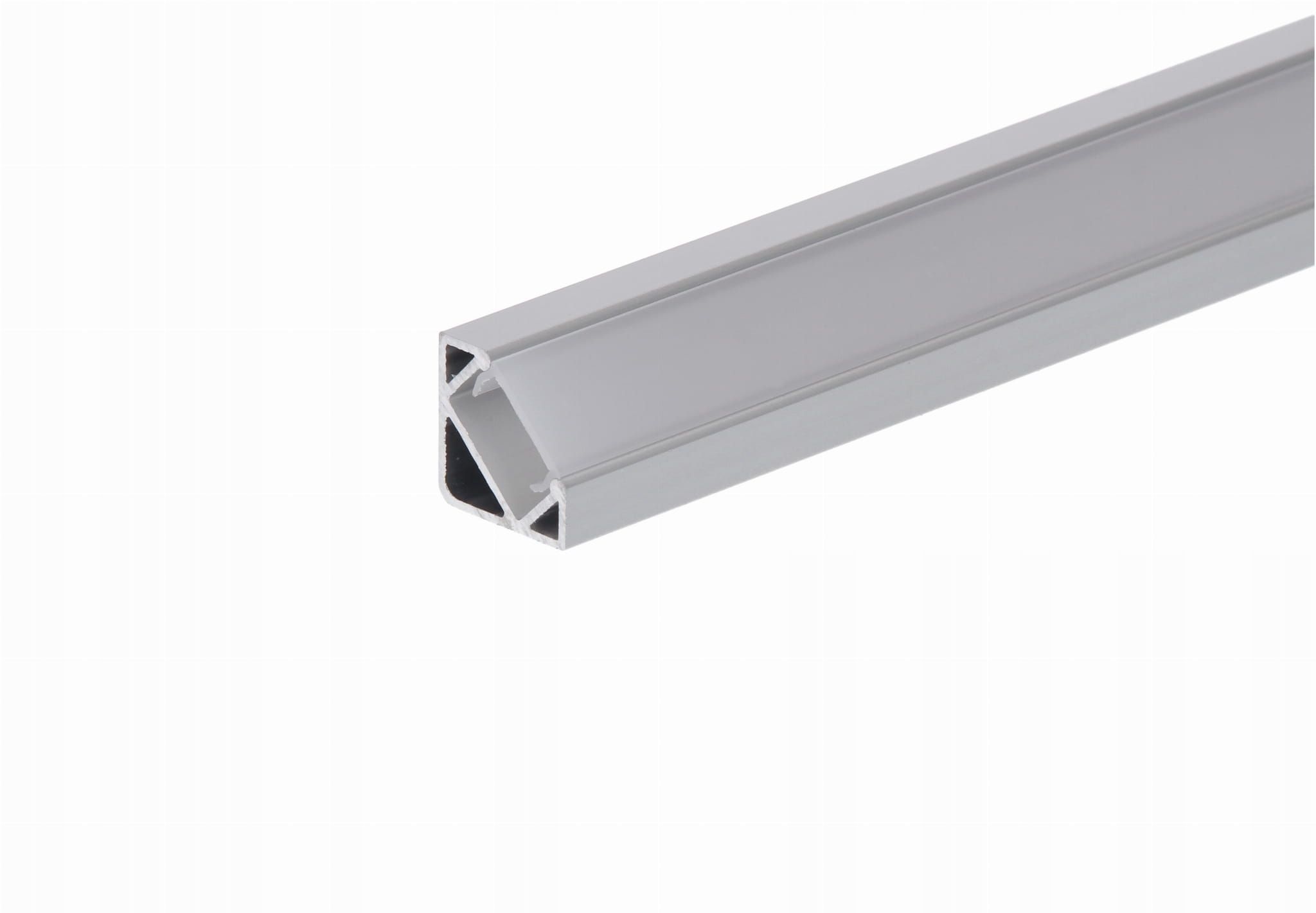  Profils led basic ar vizieri piens balts mlf 2m