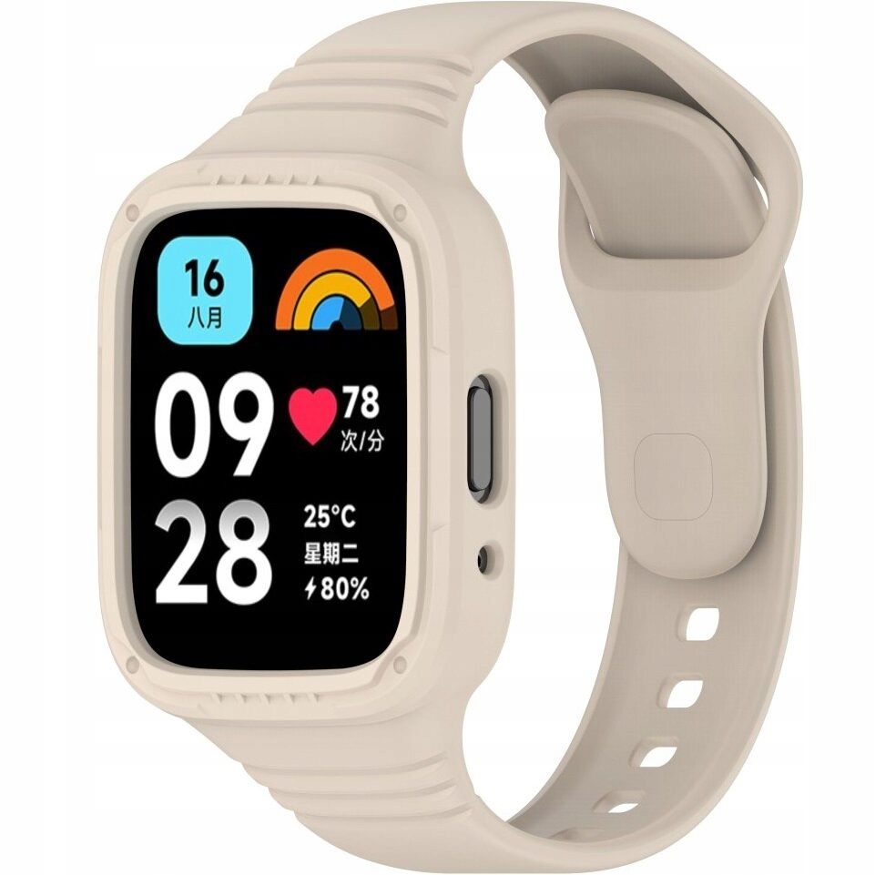  Silikónový remienok náramok s puzdrom robiť xiaomi redmi watch 3 active
