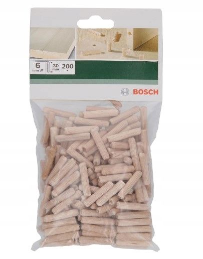  Bosch likmes kopīgi koka 10 mm x 40 mm 120 datoriem. 2609255313