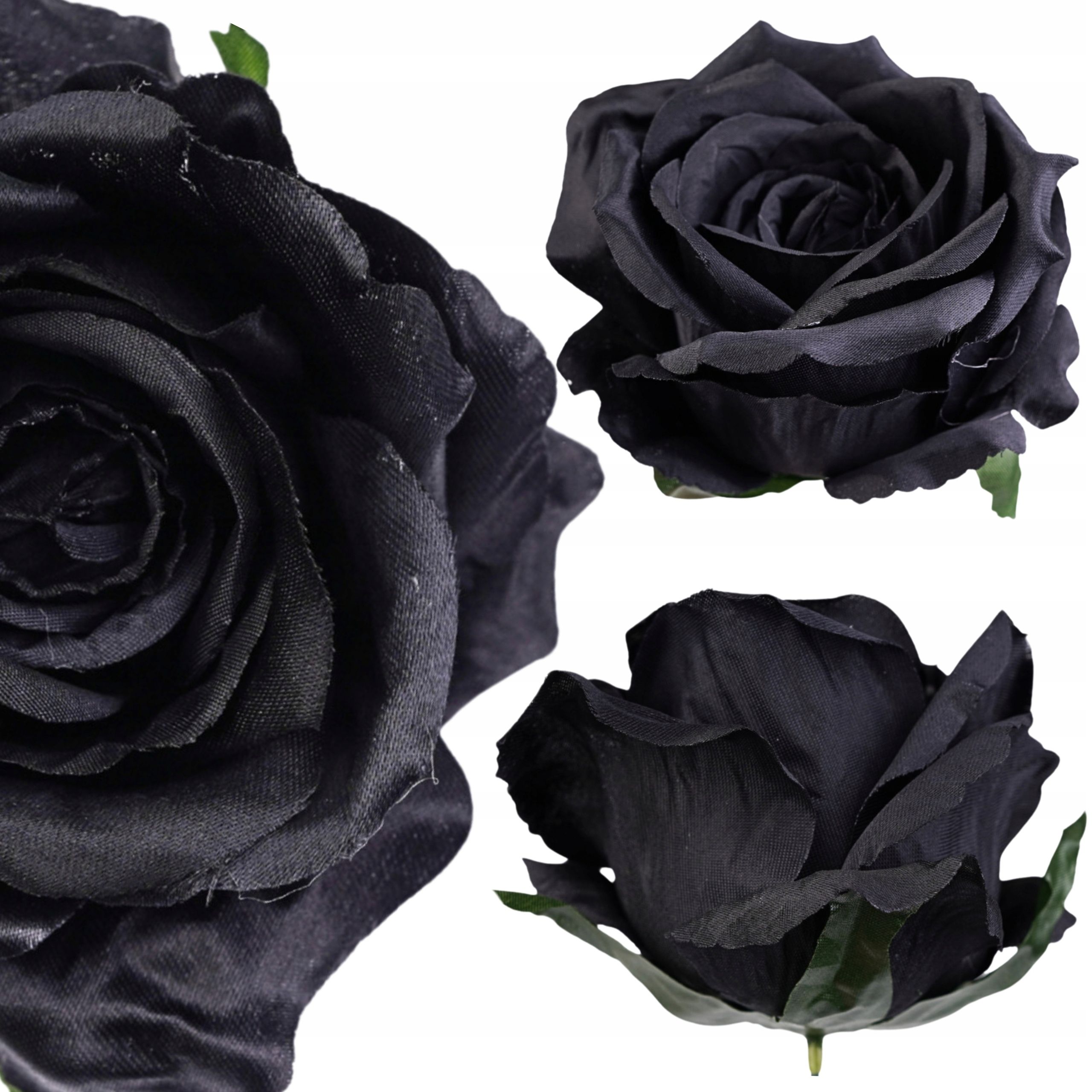  6x dirbtinės gėlės rožė wyrobowa galva komplektas 10cm violetinė