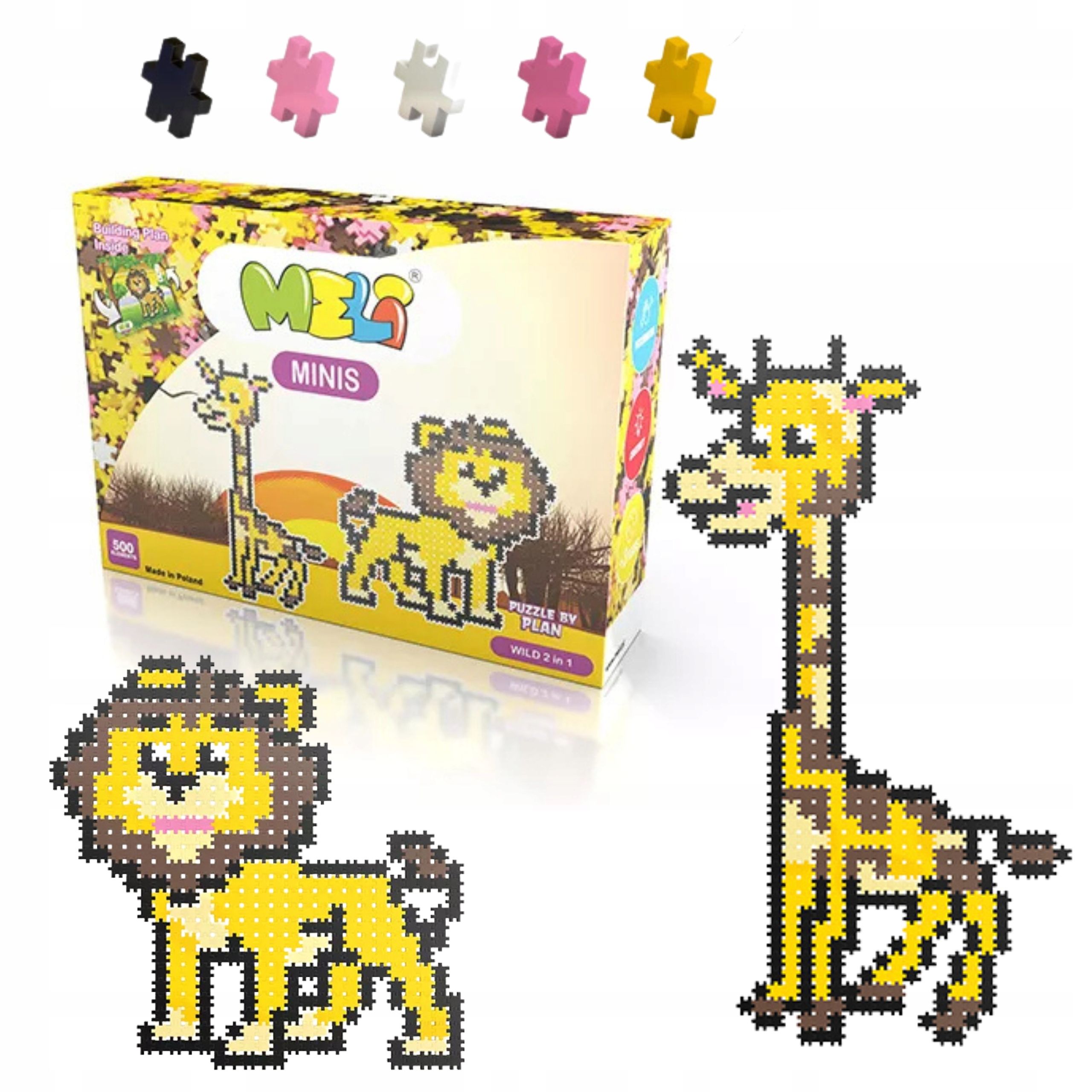  Bausteine mini waffeln meli minis edu buntstift größe 1400 pcs. mosaik