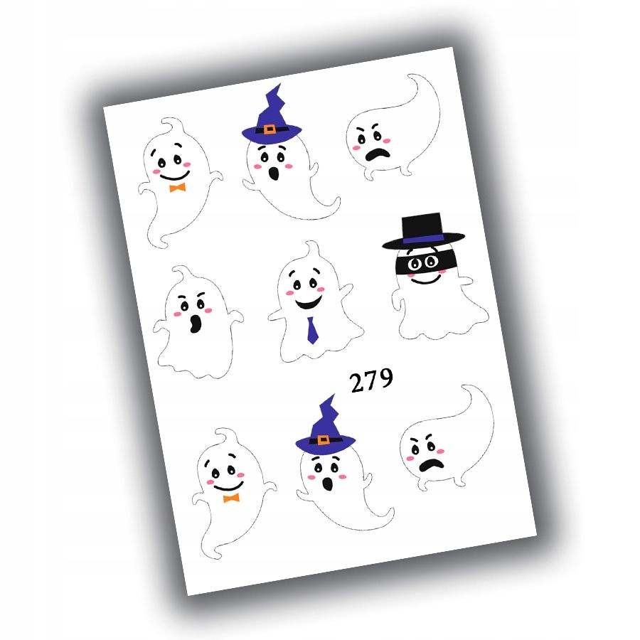  Aufkleber halloween für kinder 7,5x10,5 n203