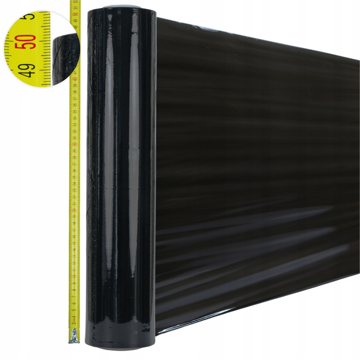  Stretch plėvelė xl stretch juodos spalvos 1,5kg 50cm 1,25 kg netto tvirtas tūba 27g
