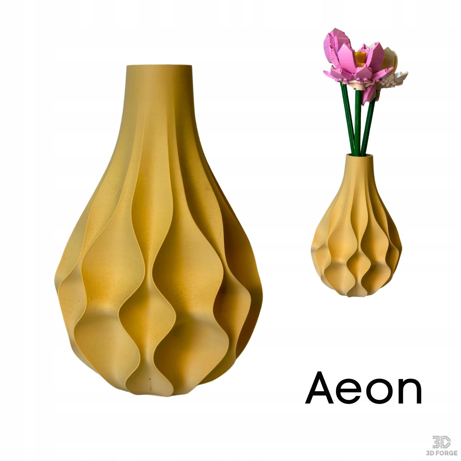  Vāze priekš lego icons botanical flakons ziedi i zāle dažādas krāsas - dove