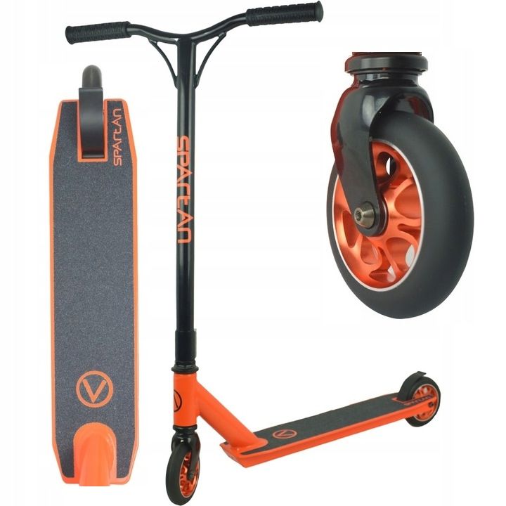  Kaskadérsky skúter stunt skull freestyle abec 9