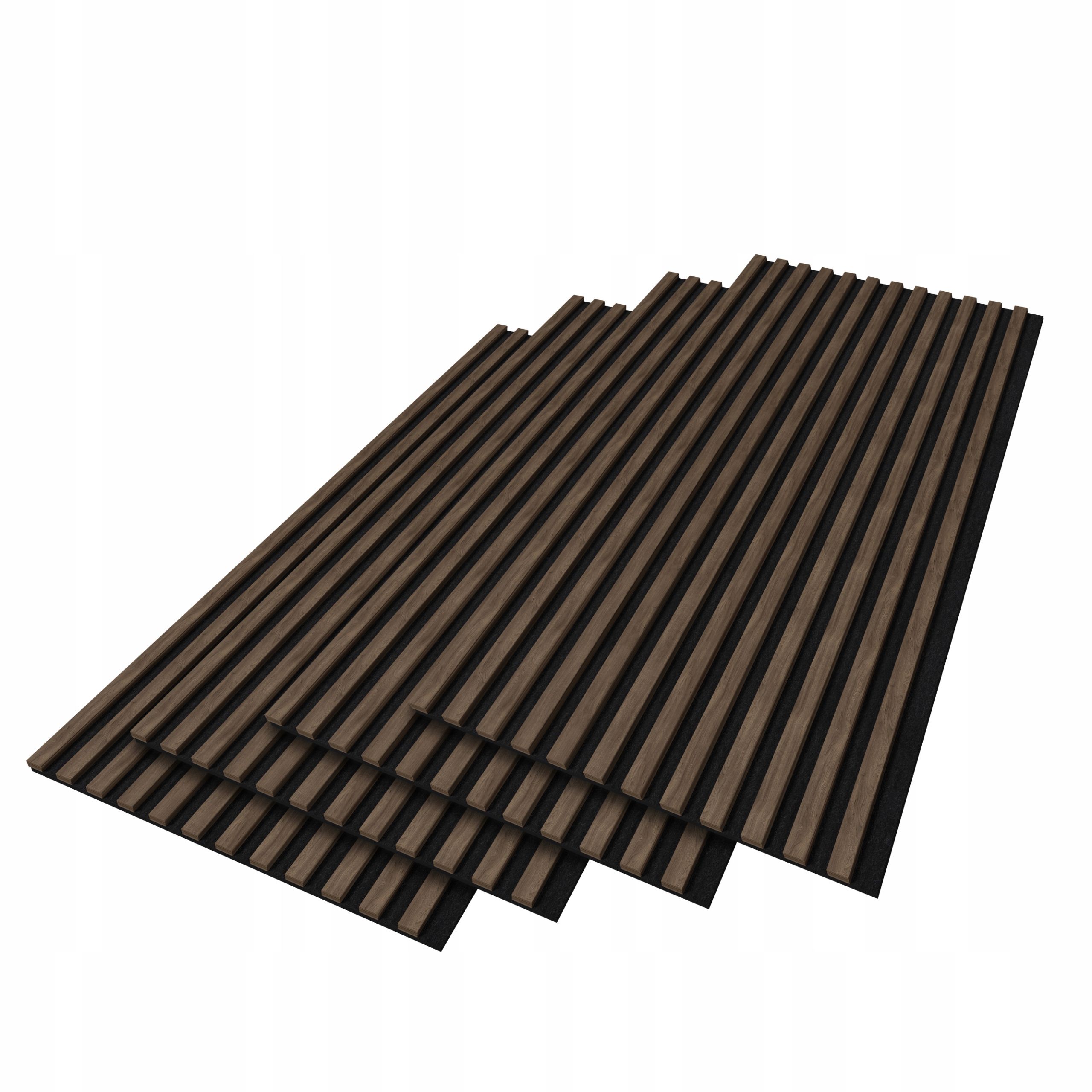  Seina liistud akustiline taldrikul plaadid valge 3d 275x6cm wotan looduslik